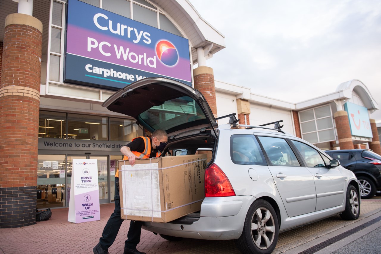 Dixons Carphone “winning online” as demand for TVs and computers high in lockdown
