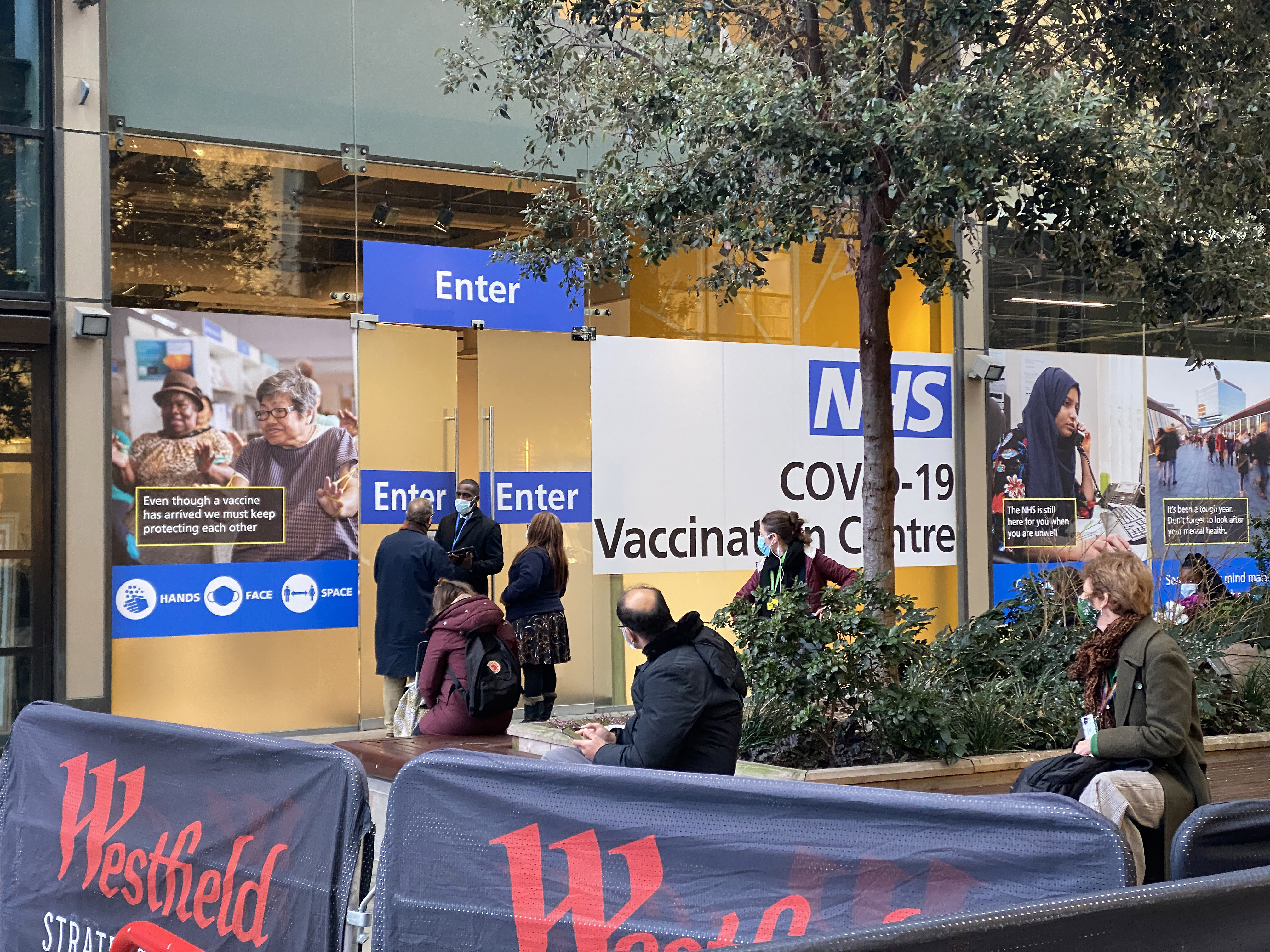 London vaccine total is almost half that of the Midlands