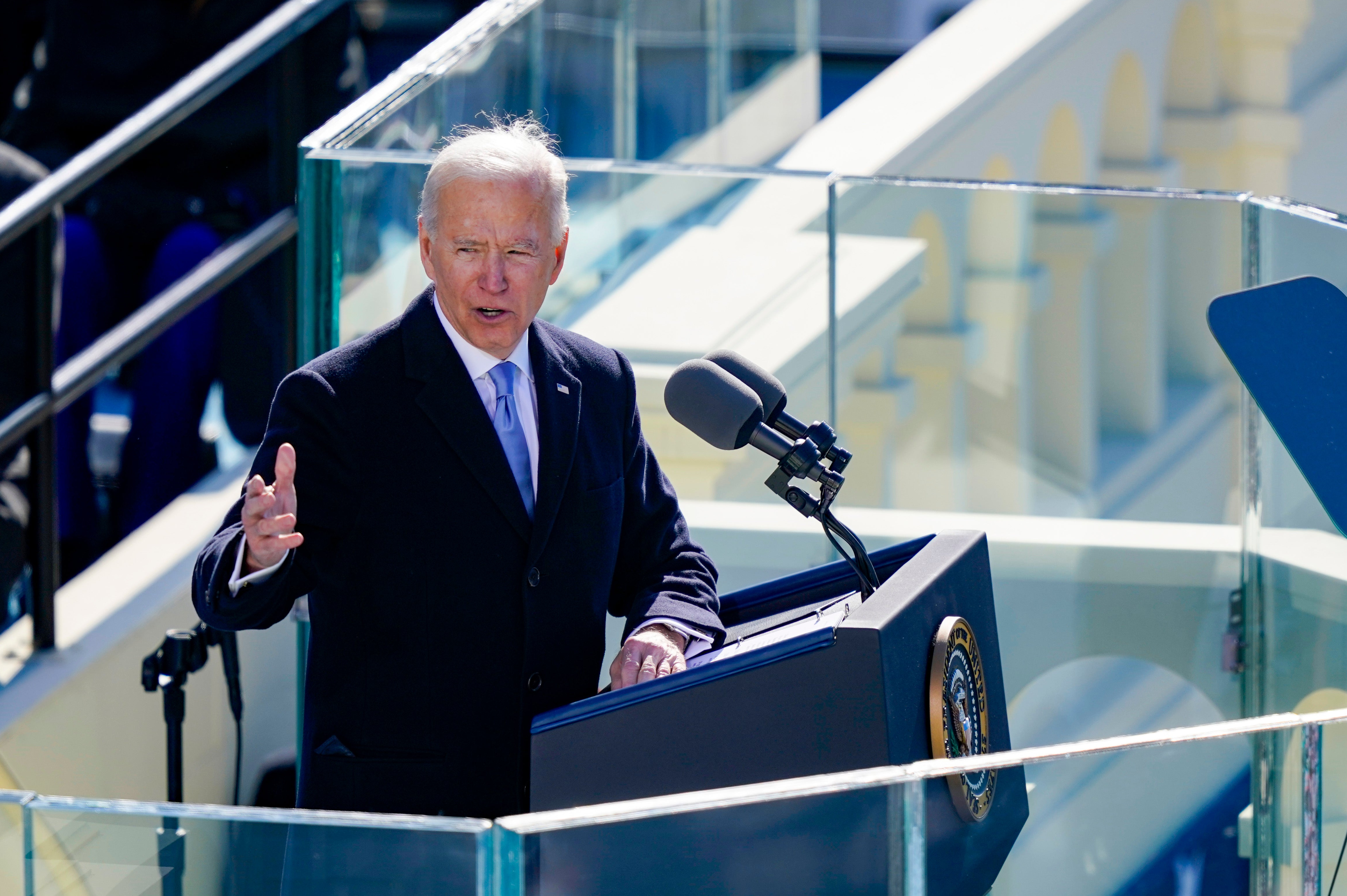 Joe Biden Sworn In As 46th President Of The United States At U.S. Capitol Inauguration Ceremony