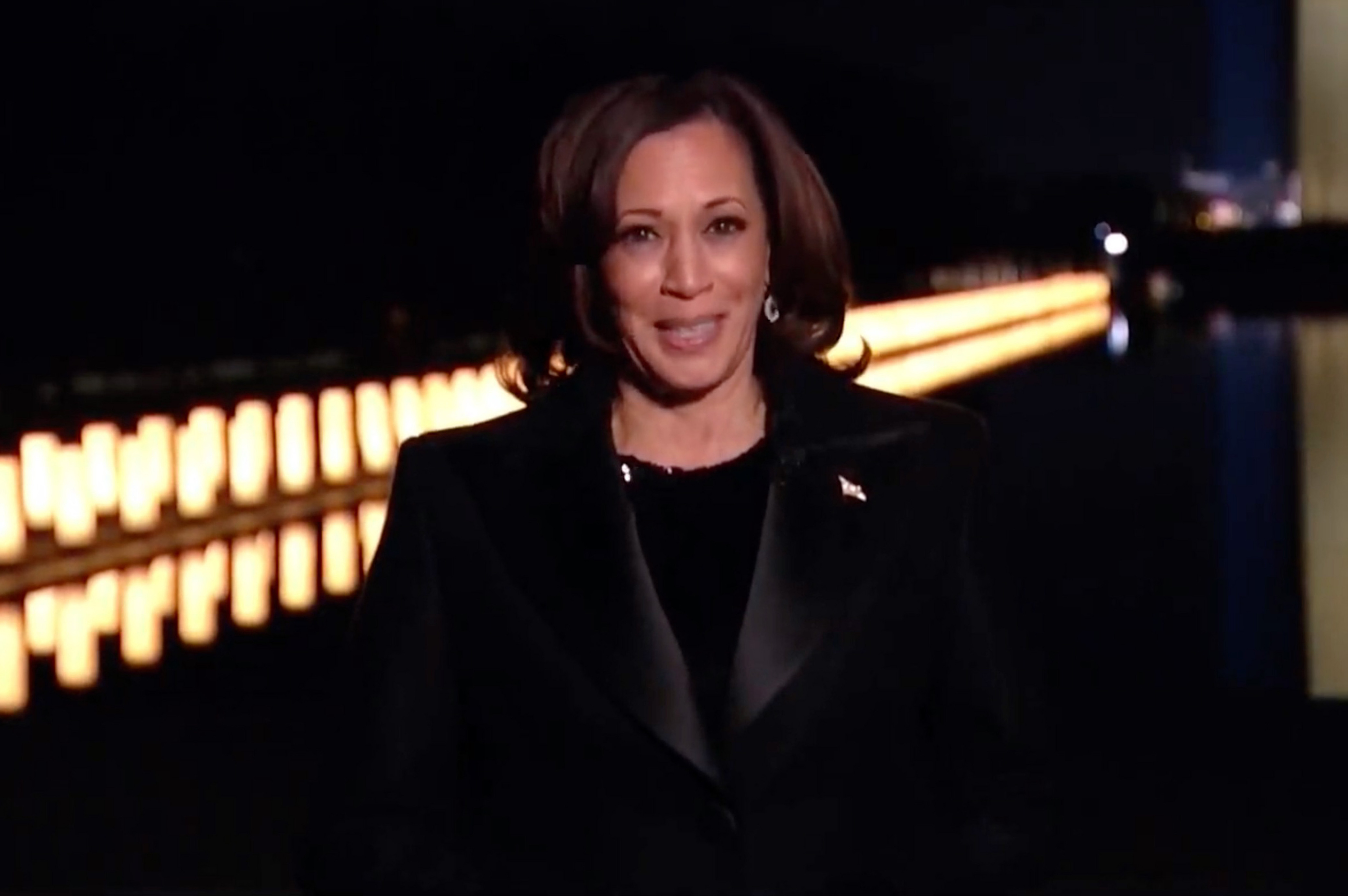 Michelle Obama and Kamala Harris choose to wear same black designer for inauguration