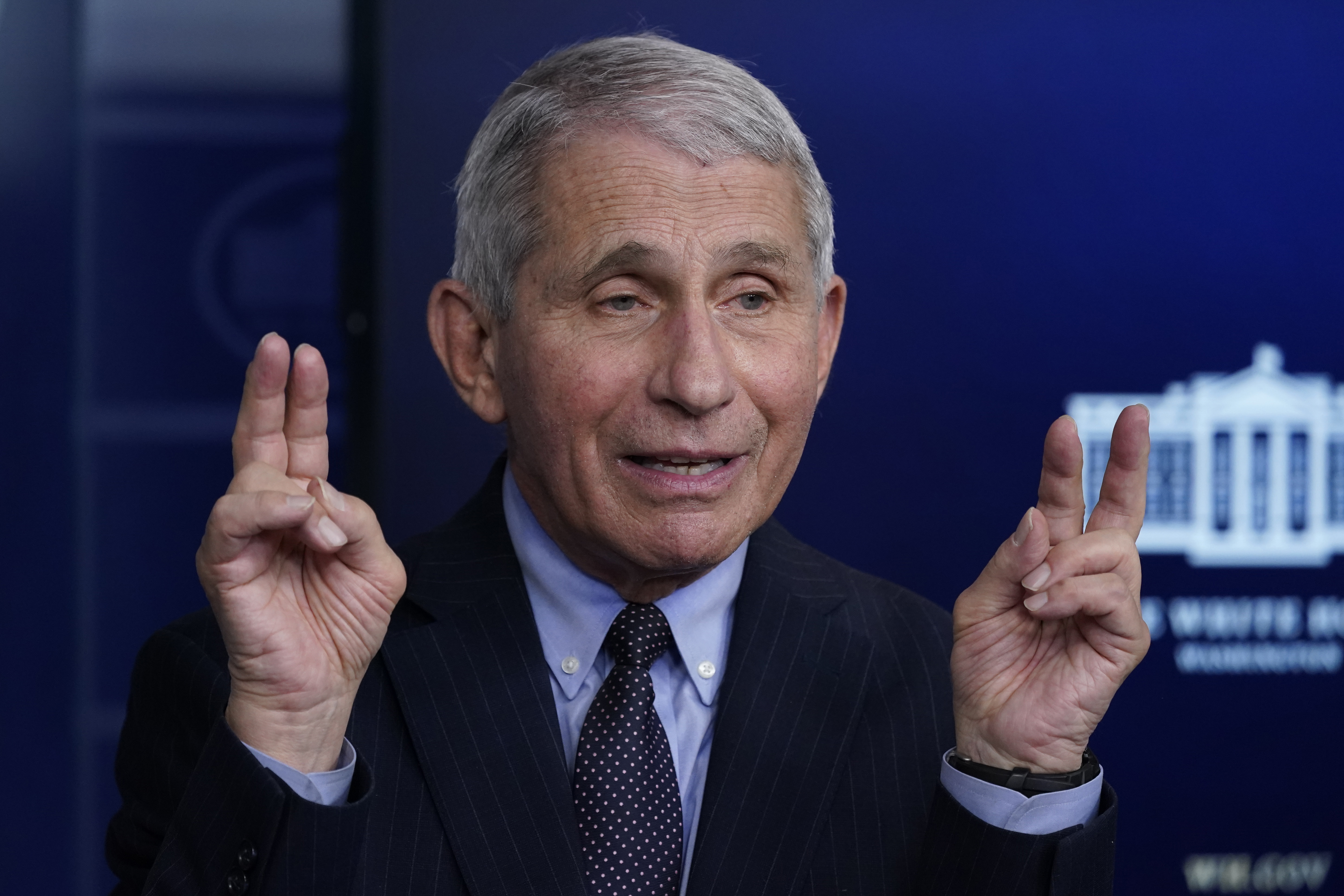 ‘Dr Fauci got his groove back’: Top medic smiling again under Biden