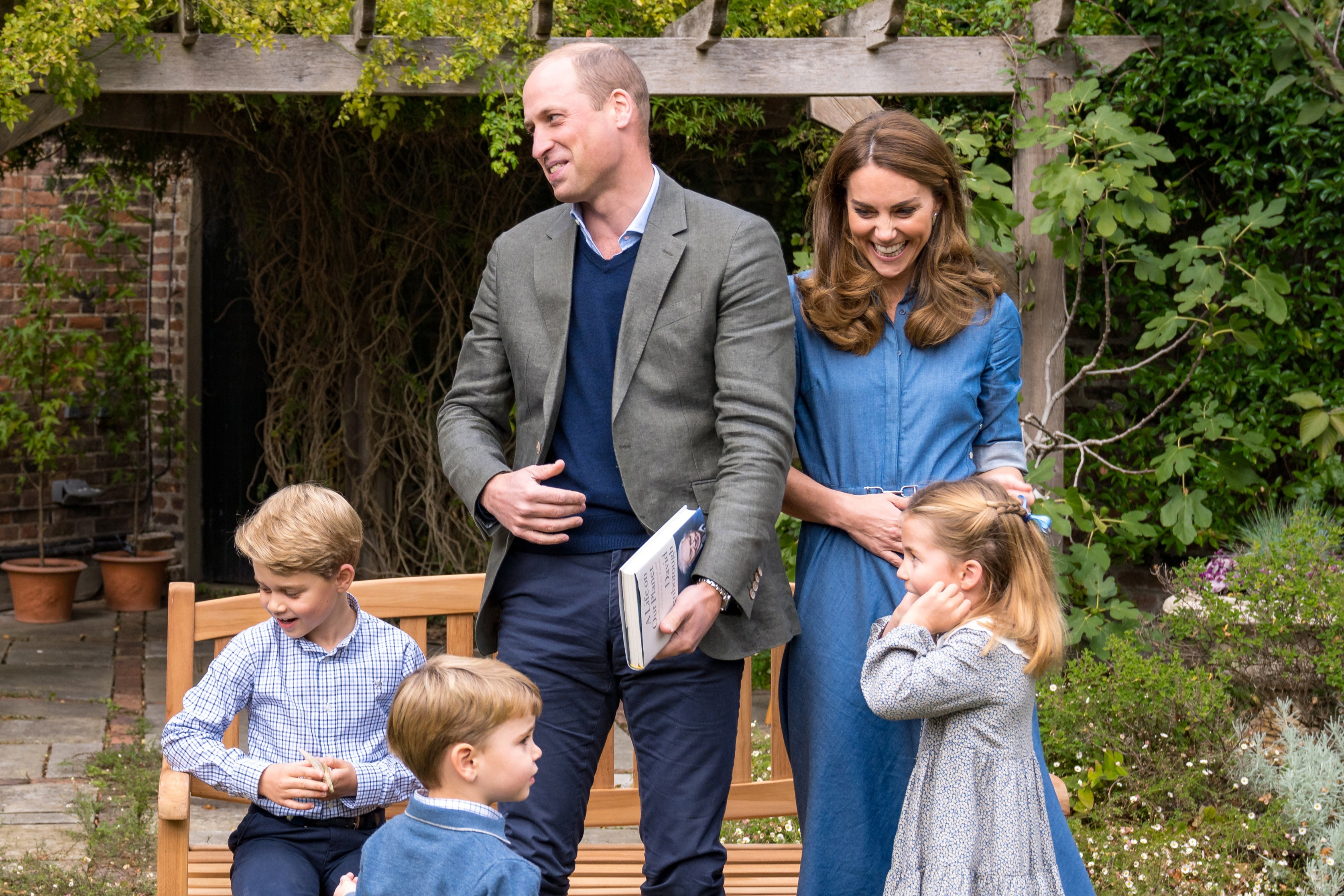 Sir David Attenborough Meets Prince William And Family