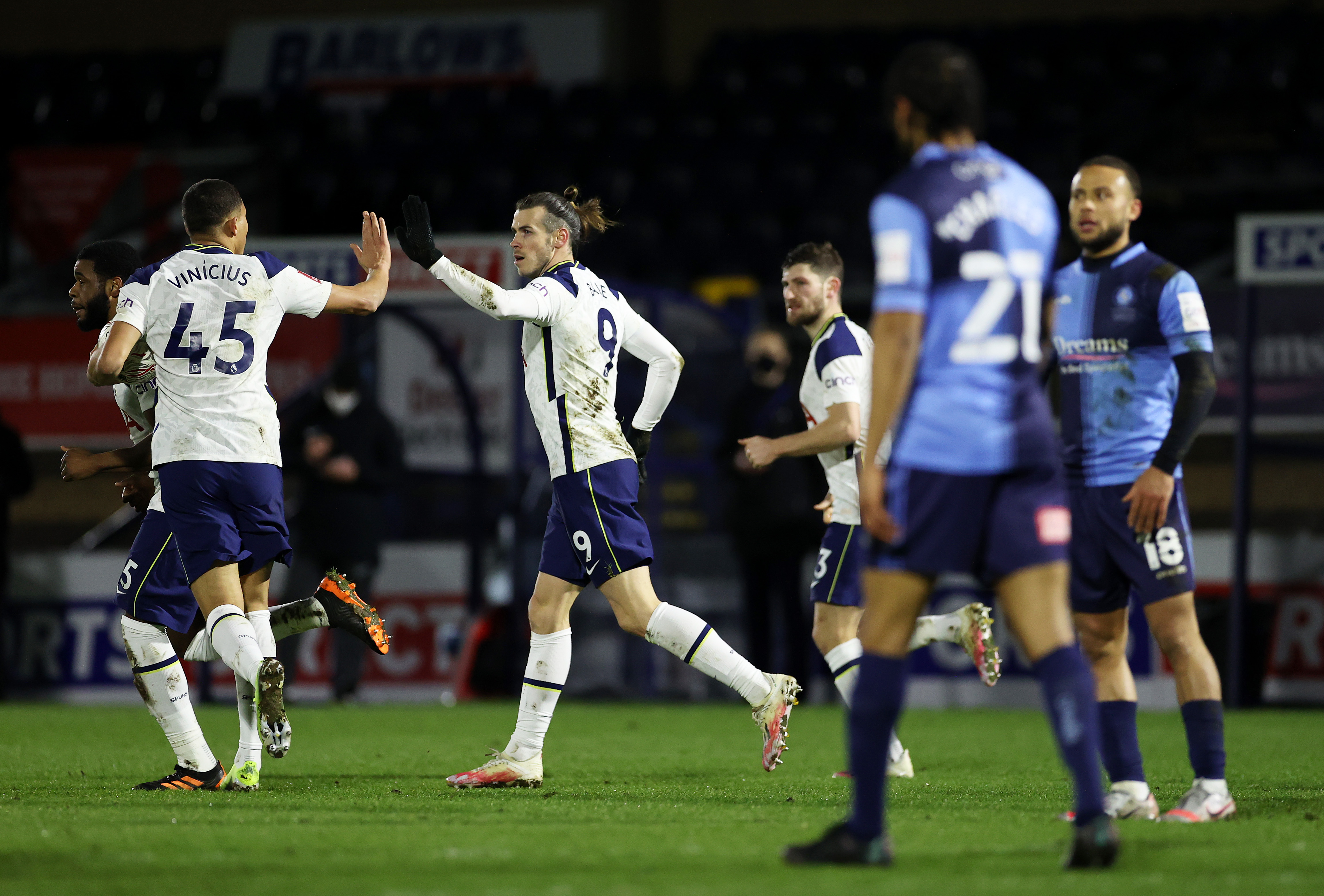 Spurs player ratings vs Wycombe: Bale influential; key Ndombele cameo