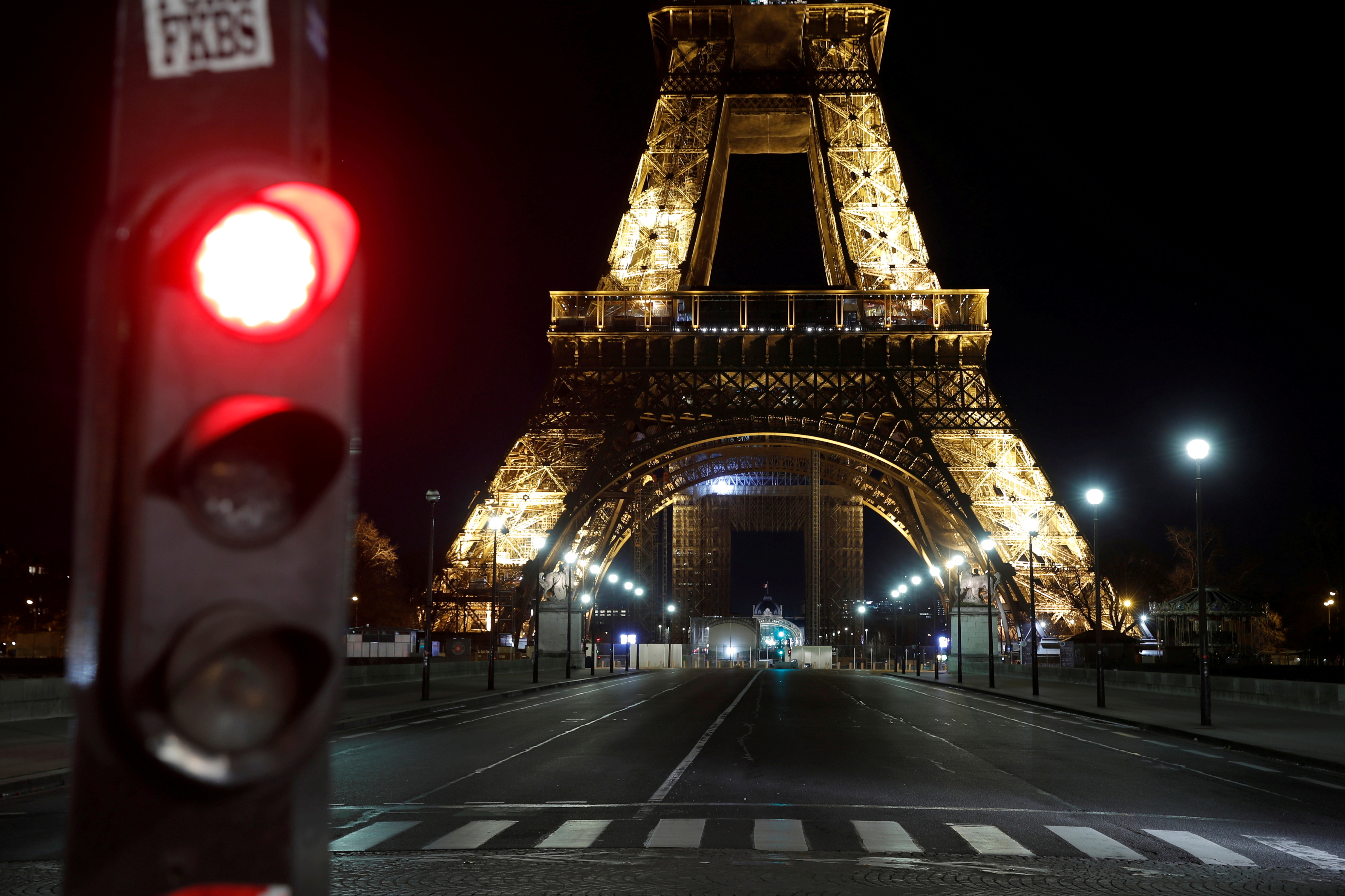 France enforces 6 p.m. curfew to stem the spread of the COVID-19, in Paris