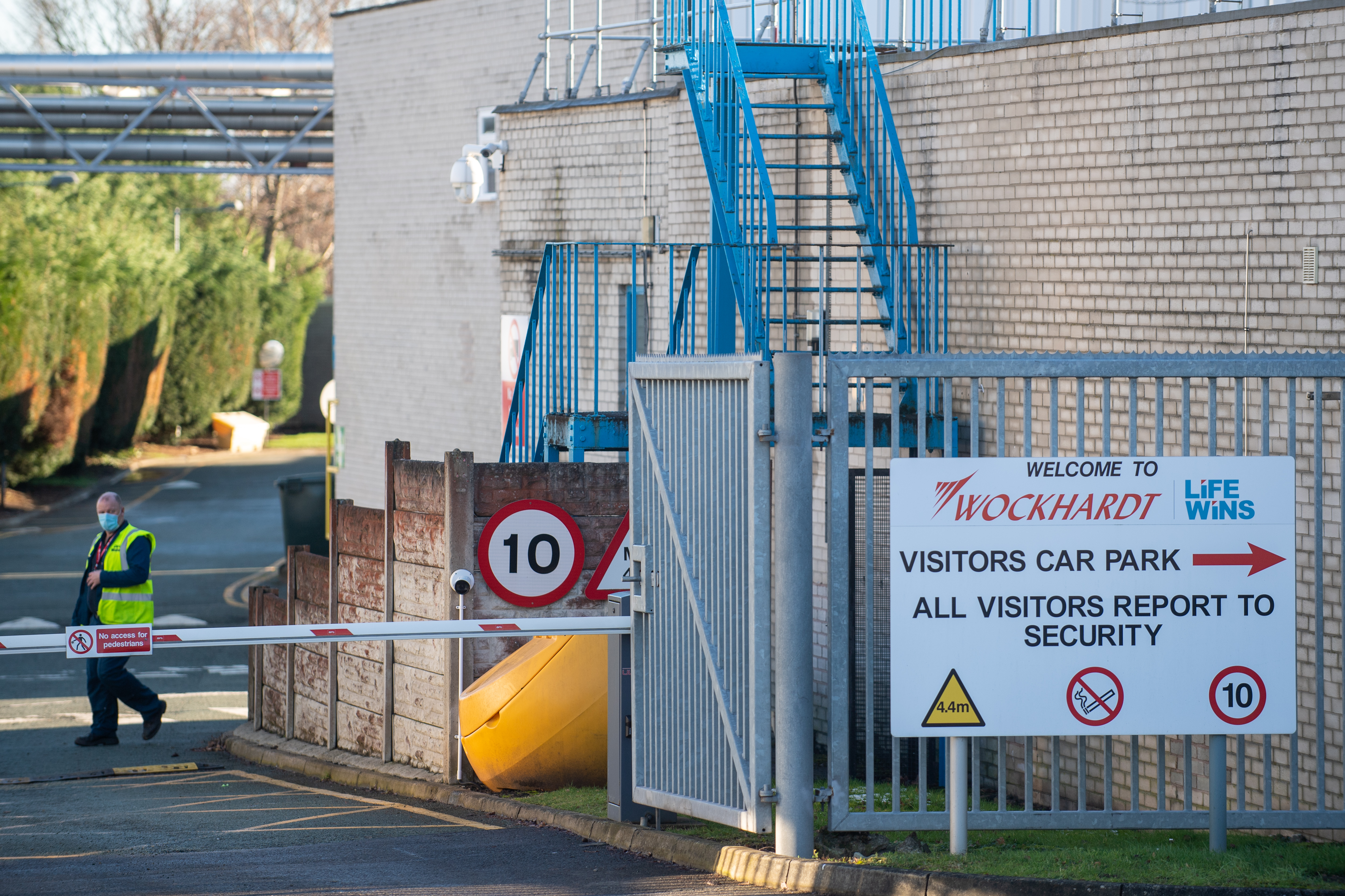 Kent man arrested after suspicious package caused shutdown at Wrexham Covid jab plant