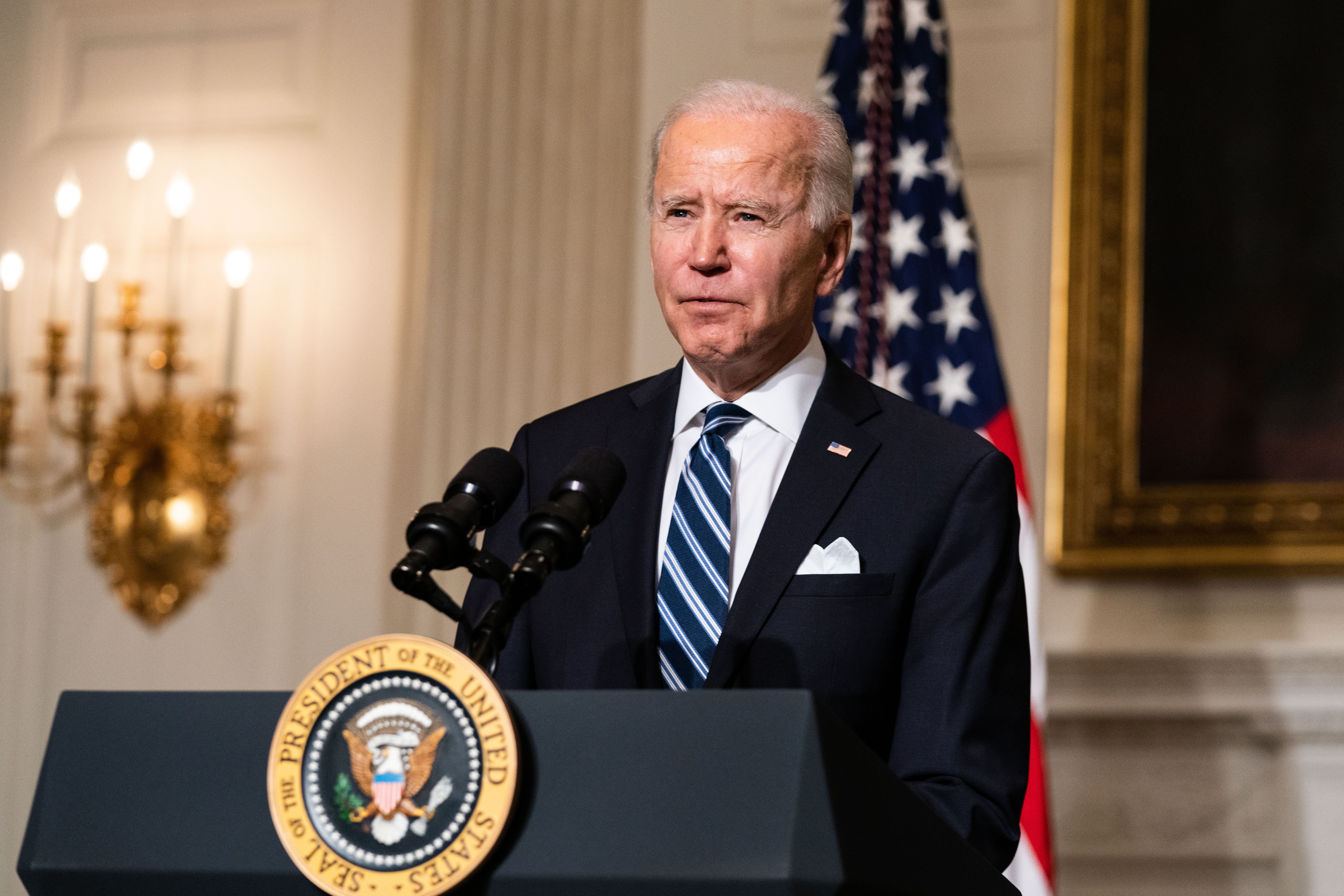 President Biden Delivers Remarks And Signs Executive Actions On Climate Change And Creating Jobs