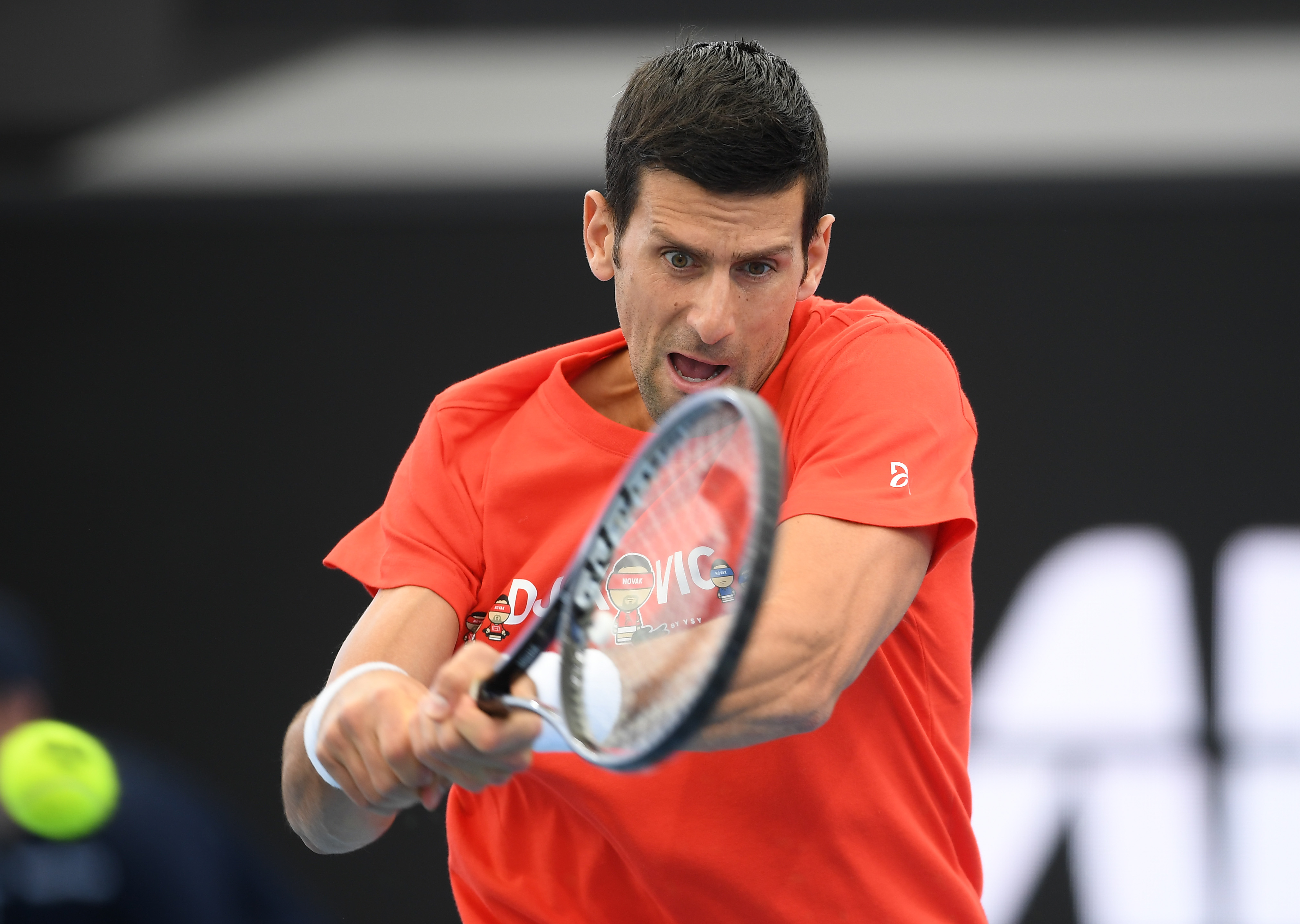 Djokovic in U-turn after pulling out of Australian Open warm-up