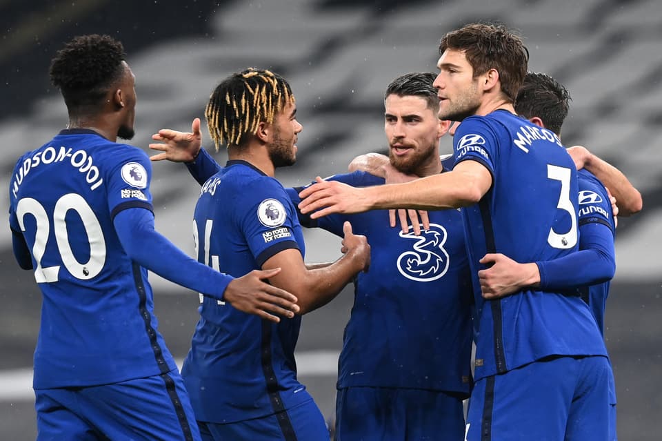 Tottenham 0-1 Chelsea: Jorginho penalty settles London derby as Spurs crash to third straight defeat
