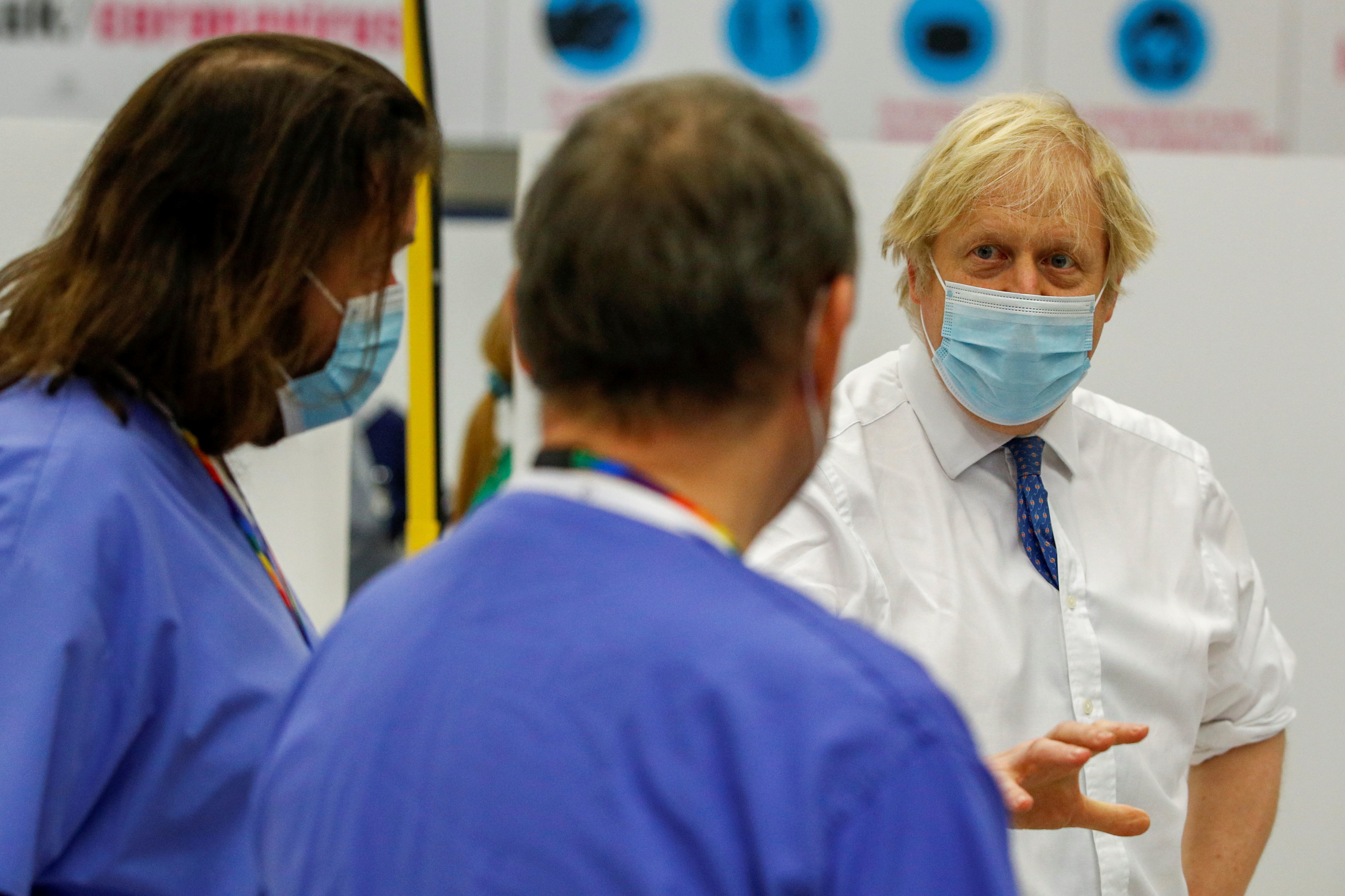 Boris Johnson says he’s ‘very confident’ in UK Covid vaccines amid South Africa variant fears