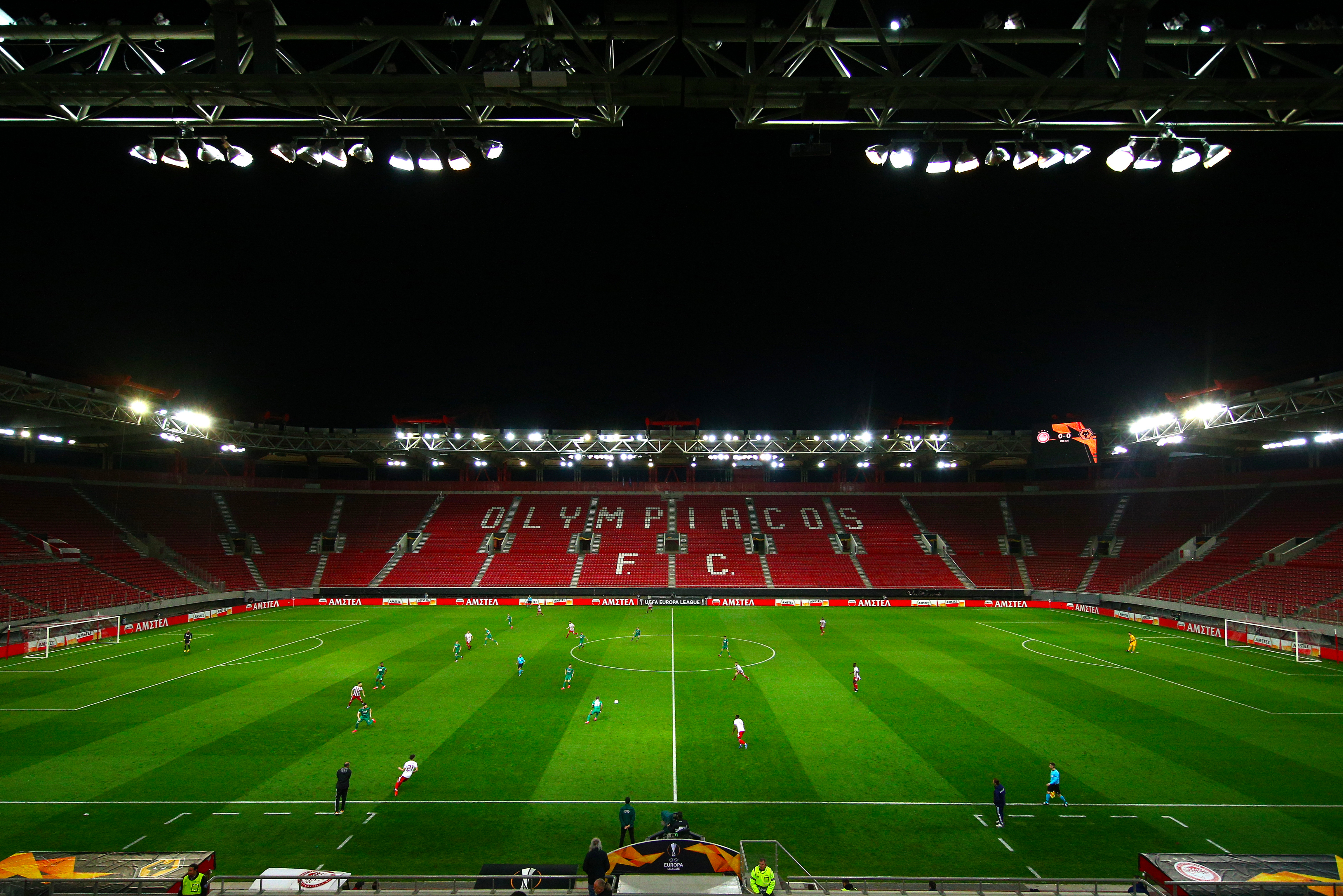 Arsenal to play both legs of Europa League tie against Benfica at neutral venues in Rome and Athens