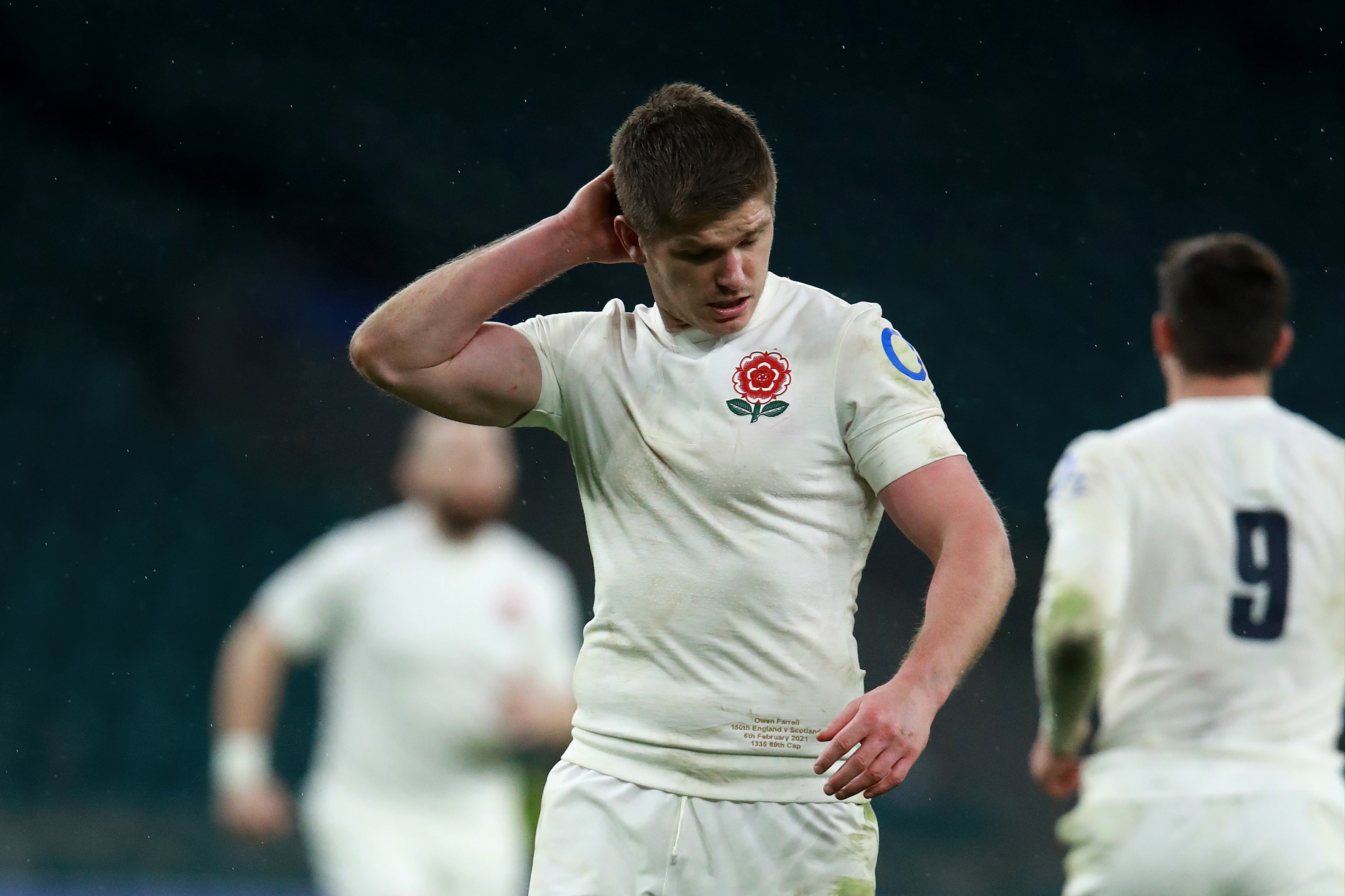 Owen Farrell not at risk of England axe after poor Scotland showing, says Eddie Jones