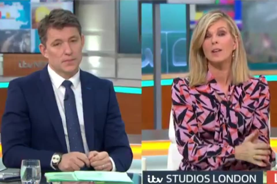 Kate Garraway reveals she hasn’t seen her husband Derek since Christmas as she returns to Good Morning Britain
