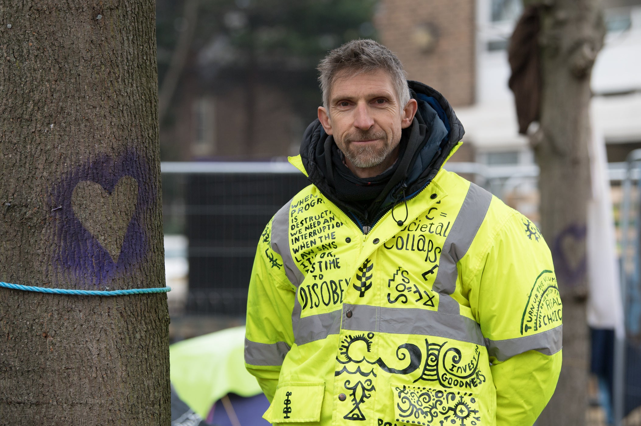 Inside Euston’s HS2 protests: muddy tunnels, posh cheese and lots of chocolate