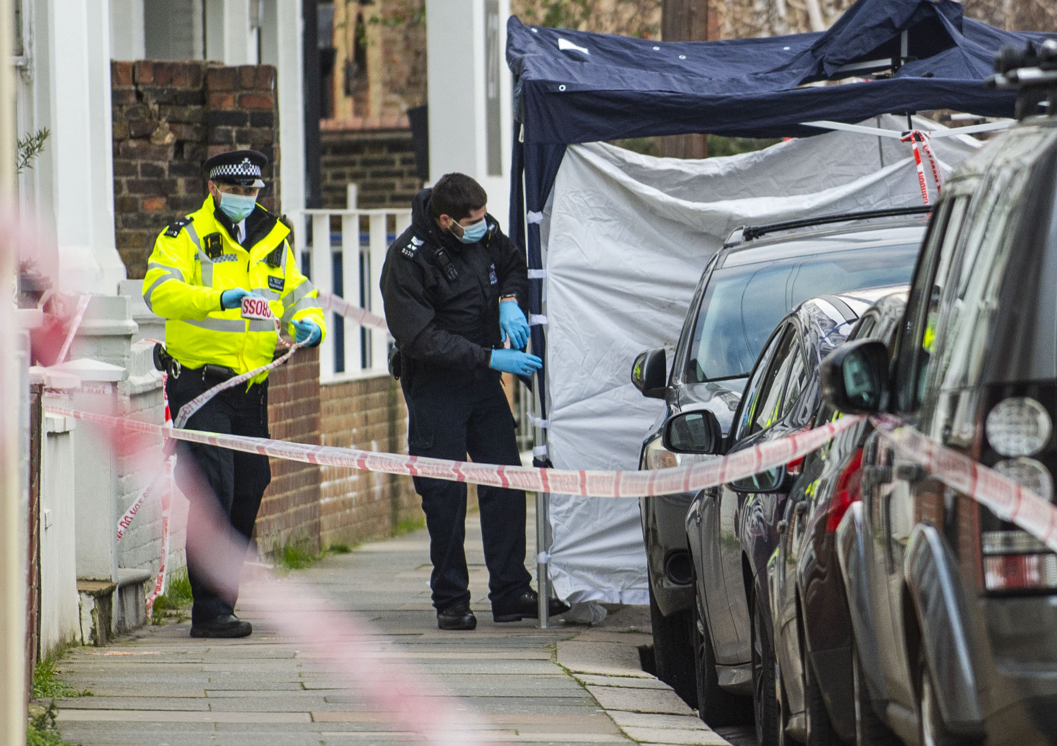 Murder probe after young man stabbed to death outside Parsons Green station