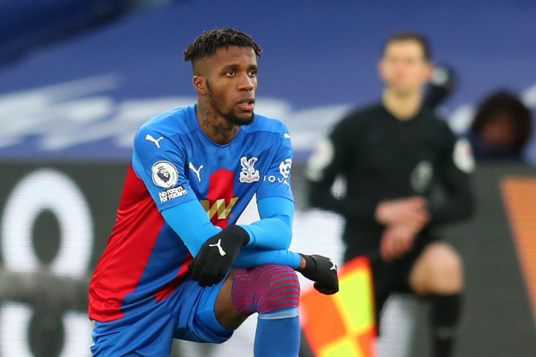 Crystal Palace star Wilfried Zaha says having to kneel every week and wear Black Lives Matter tops is ‘degrading’