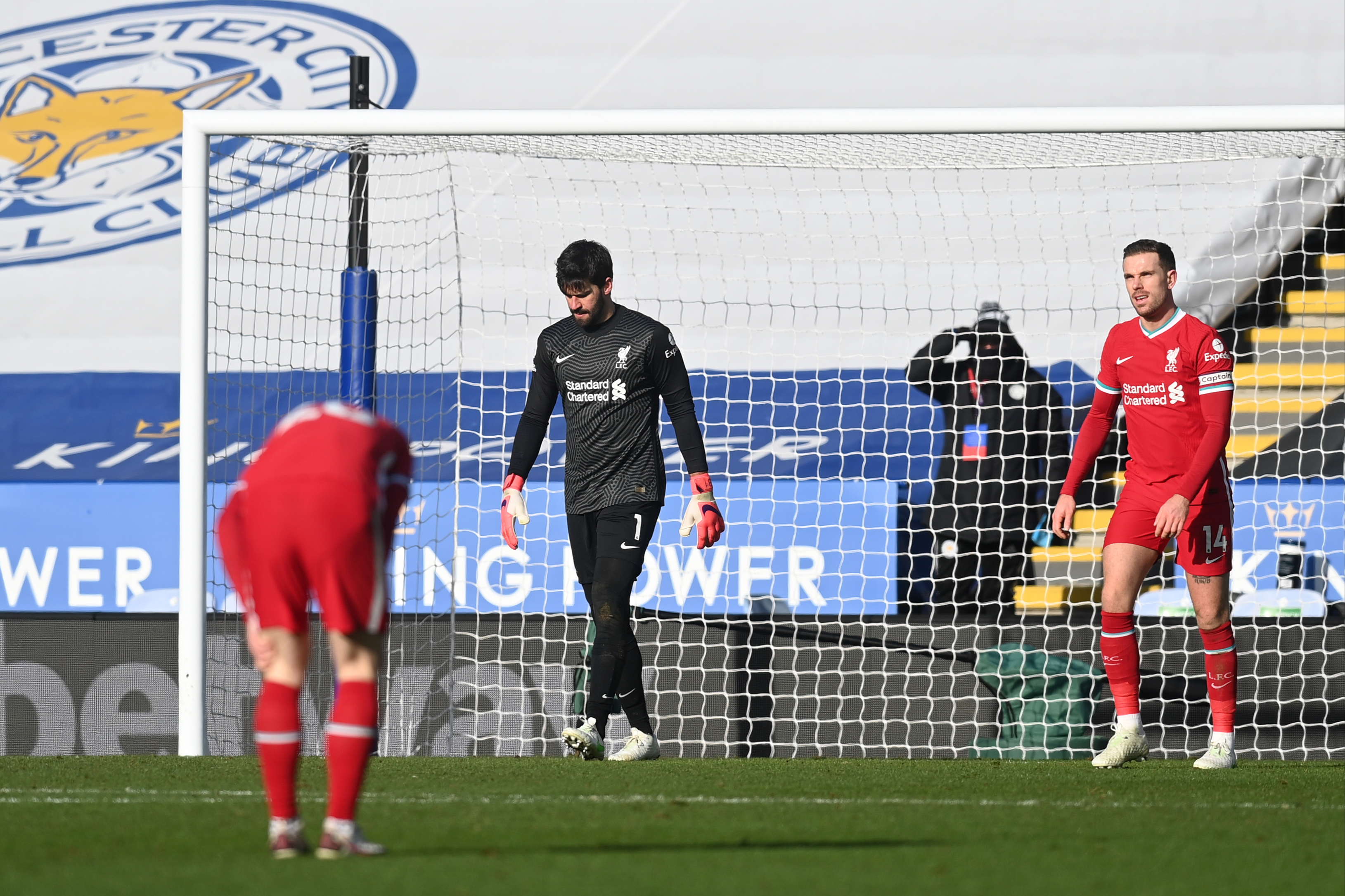 Leicester 3-1 Liverpool: Champions fall apart again as Alisson howler helps gift Foxes victory