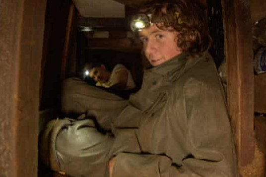 Swampy’s son Rory, 16, taken out of HS2 tunnel protest in stretcher