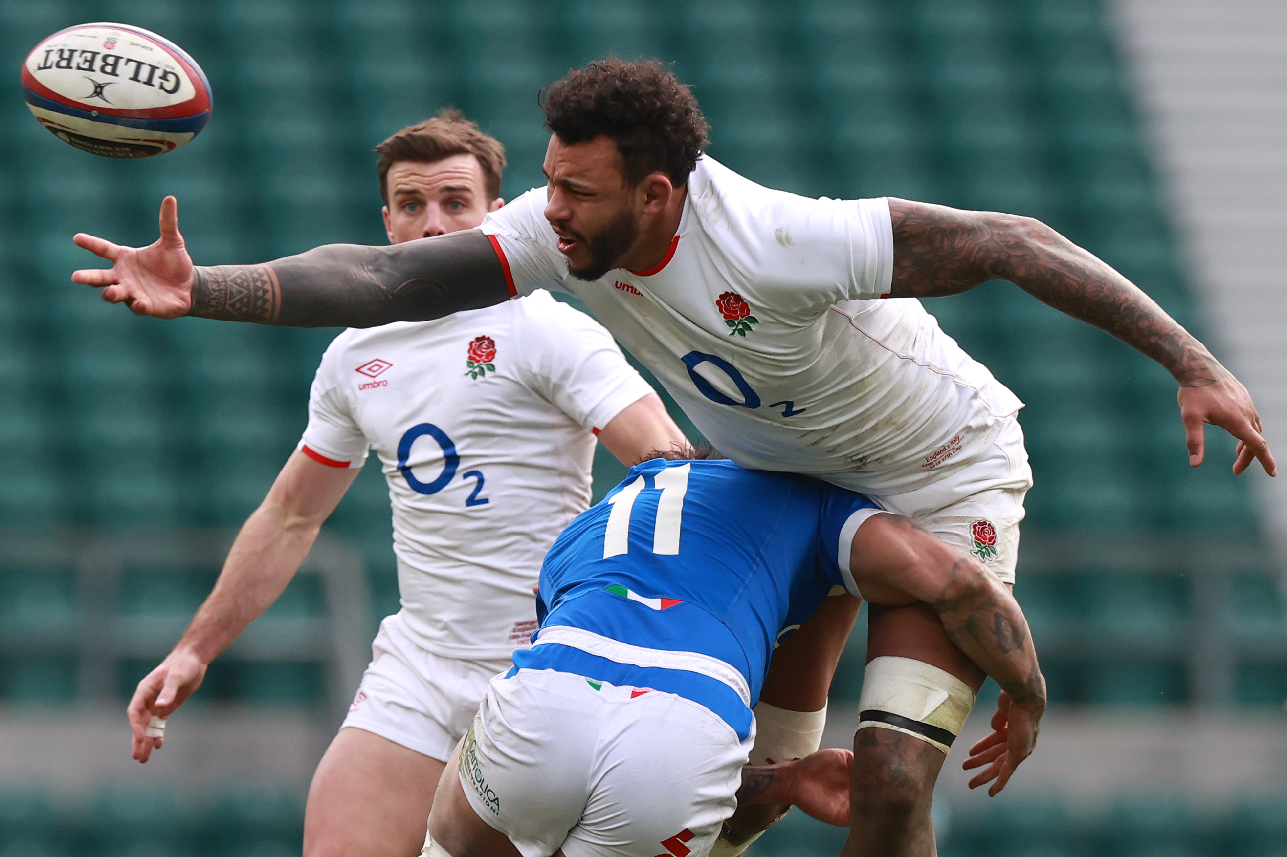 Injured Courtney Lawes replaced by Mark Wilson for Wales game as Jamie George also recalled