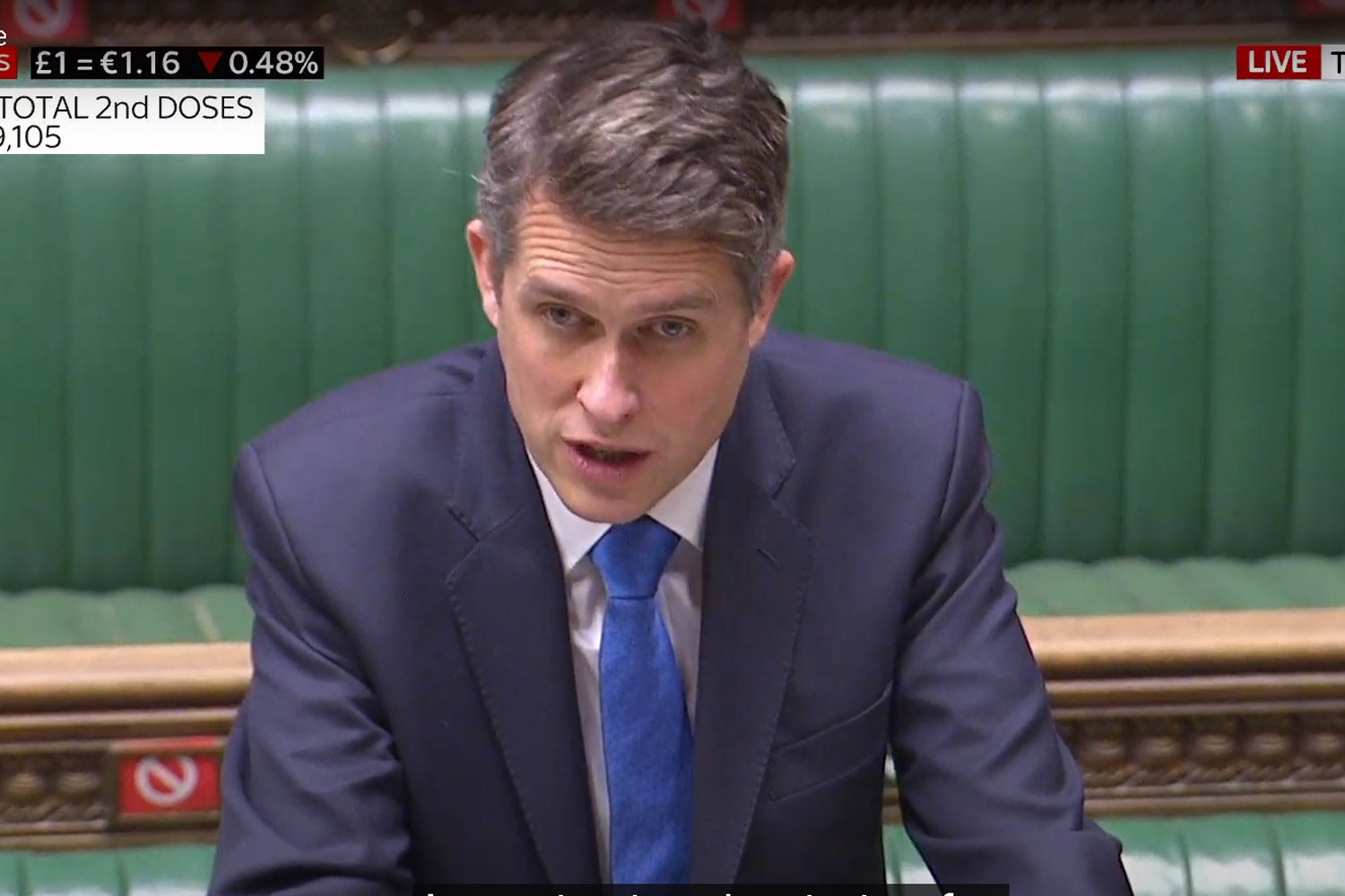UK Covid LIVE: Gavin Williamson gives A-level and GCSE exams update as algorithms scrapped