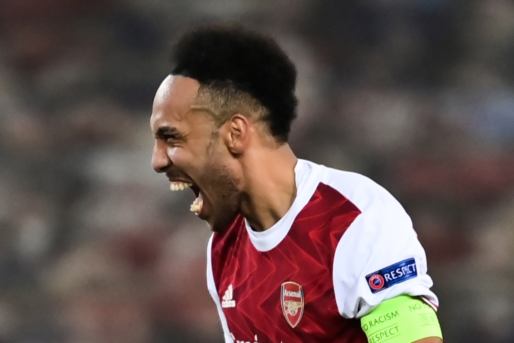 Arsenal’s dramatic win over Benfica can be an ‘example for the future’, says Pierre-Emerick Aubameyang