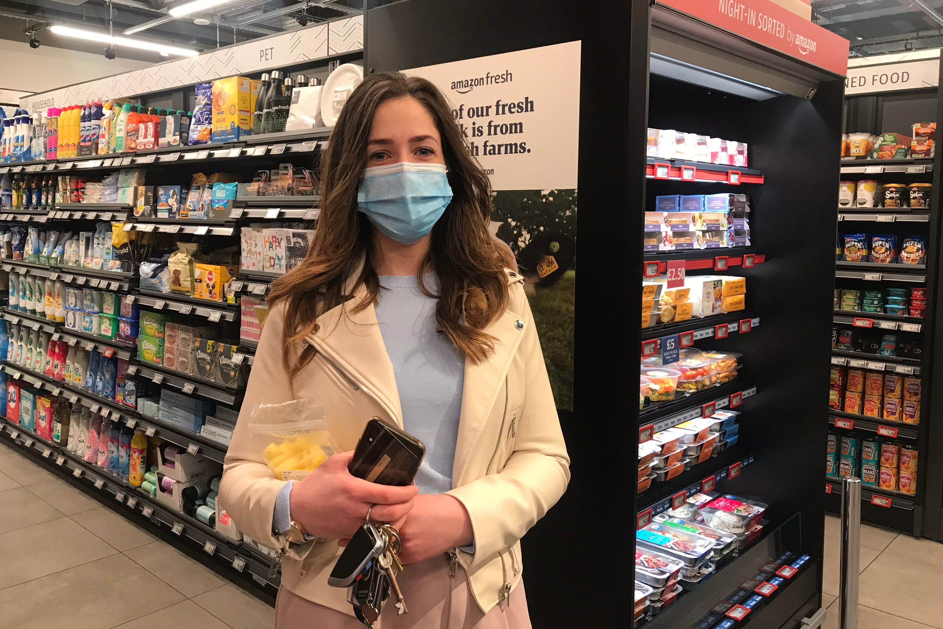 Amazon opens its first till-less grocery store outside the USA in west London
