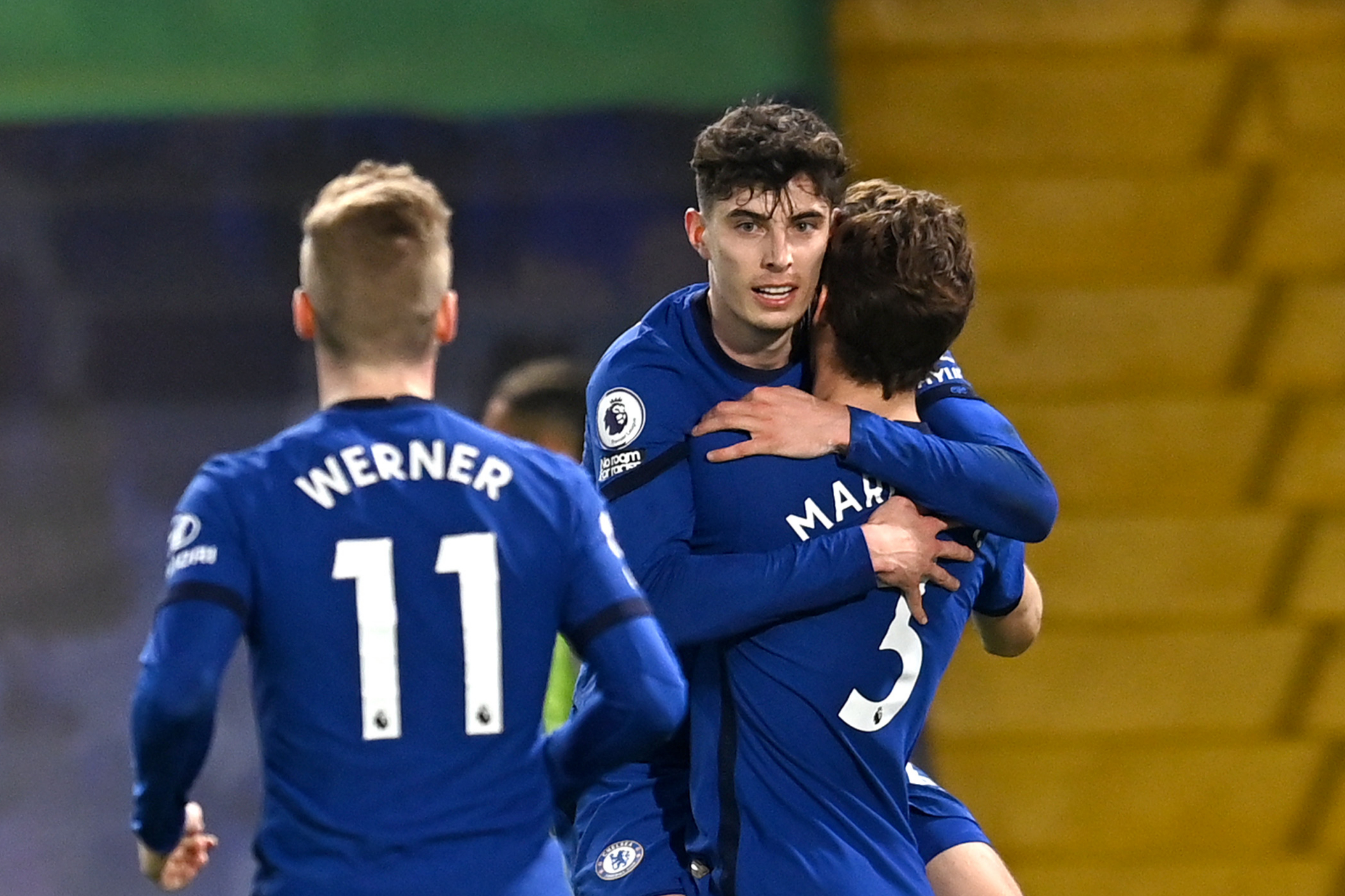 Chelsea FC 2-0 Everton: Kai Havertz and Jorginho boost Premier League top four hopes with Stamford Bridge win