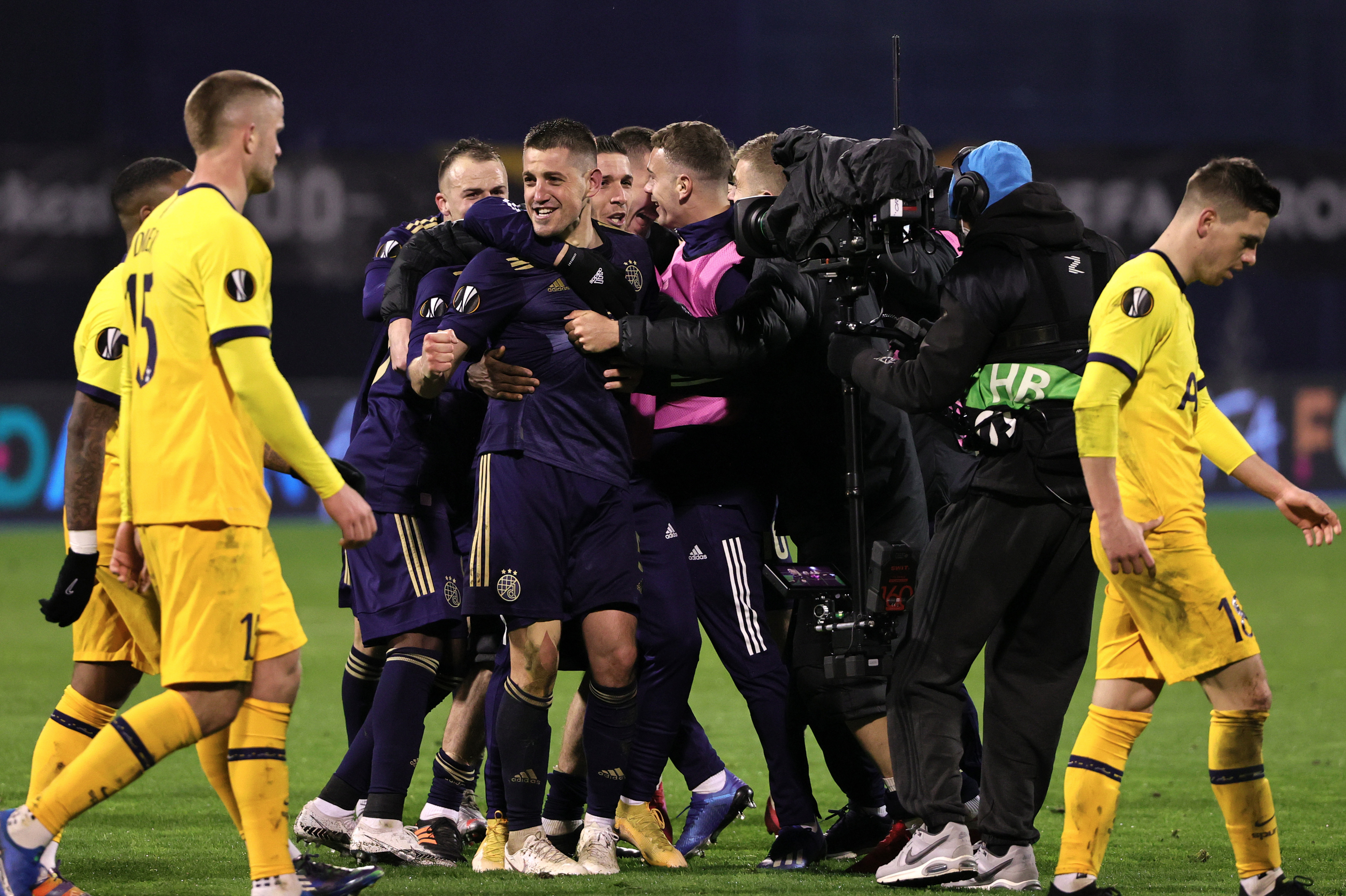Tottenham player ratings vs Dinamo Zagreb: Eric Dier and Serge Aurier endure wretched night as Spurs crash out