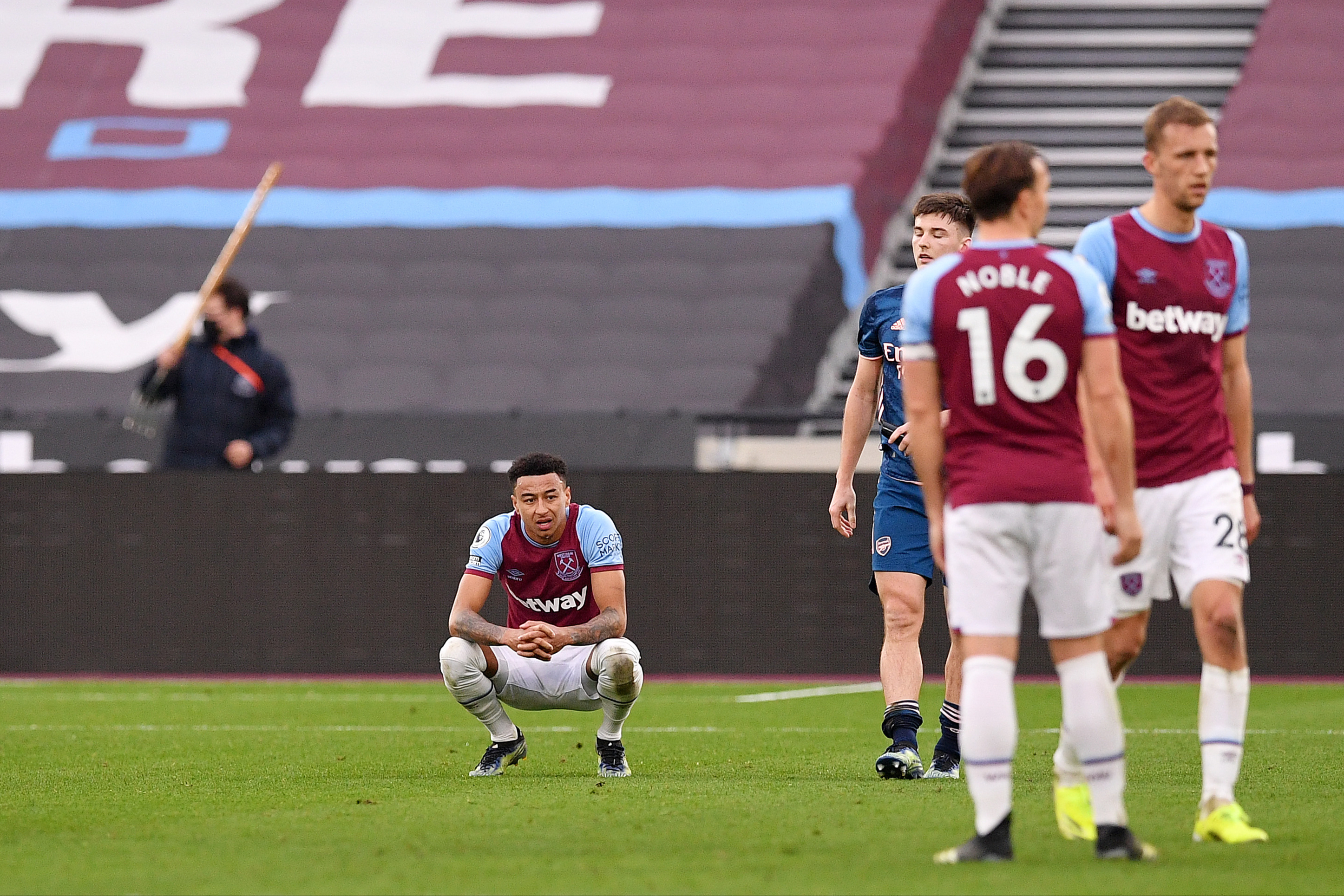 Jesse Lingard says West Ham must be more clinical in top four race after Arsenal comeback 