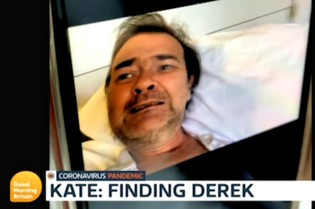 Kate Garraway’s husband Derek Draper breaks down in new clip from documentary