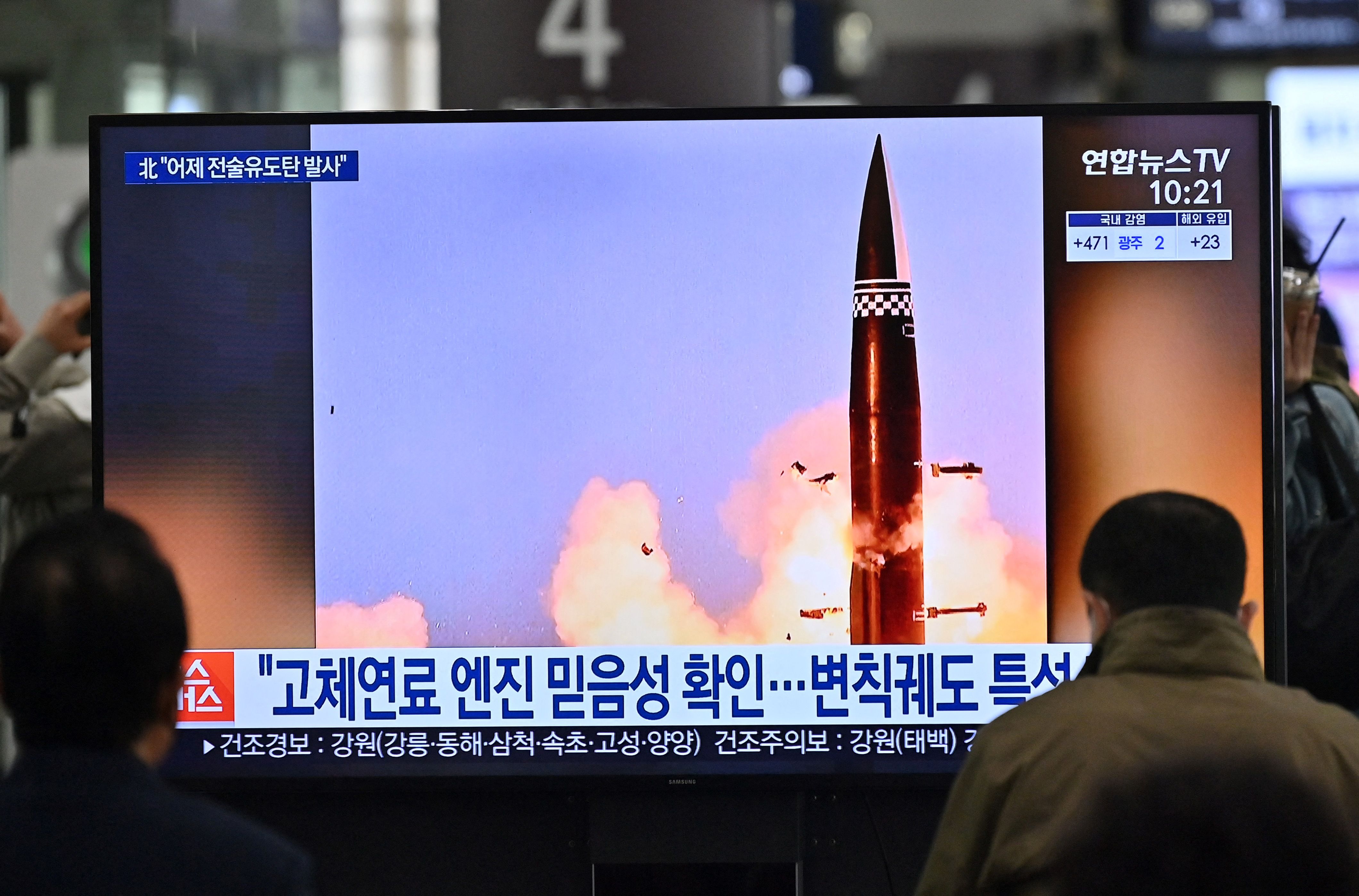 North Korea claims to have tested ‘new-type tactical guided projectiles’ as Biden warns of US ‘responses’