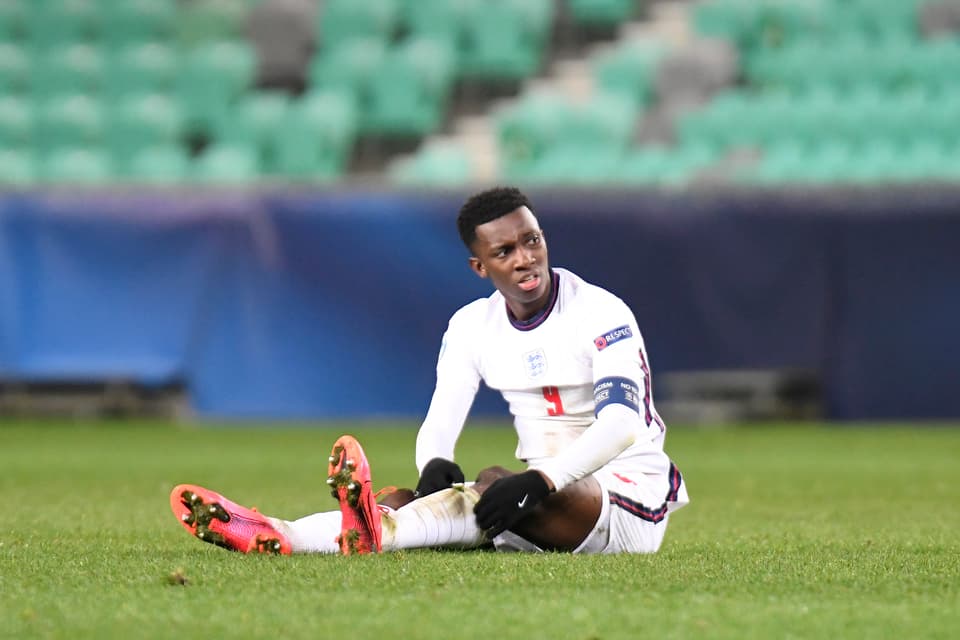 Eddie Nketiah: Blame the players for England U21s poor performances, not Aidy Boothroyd