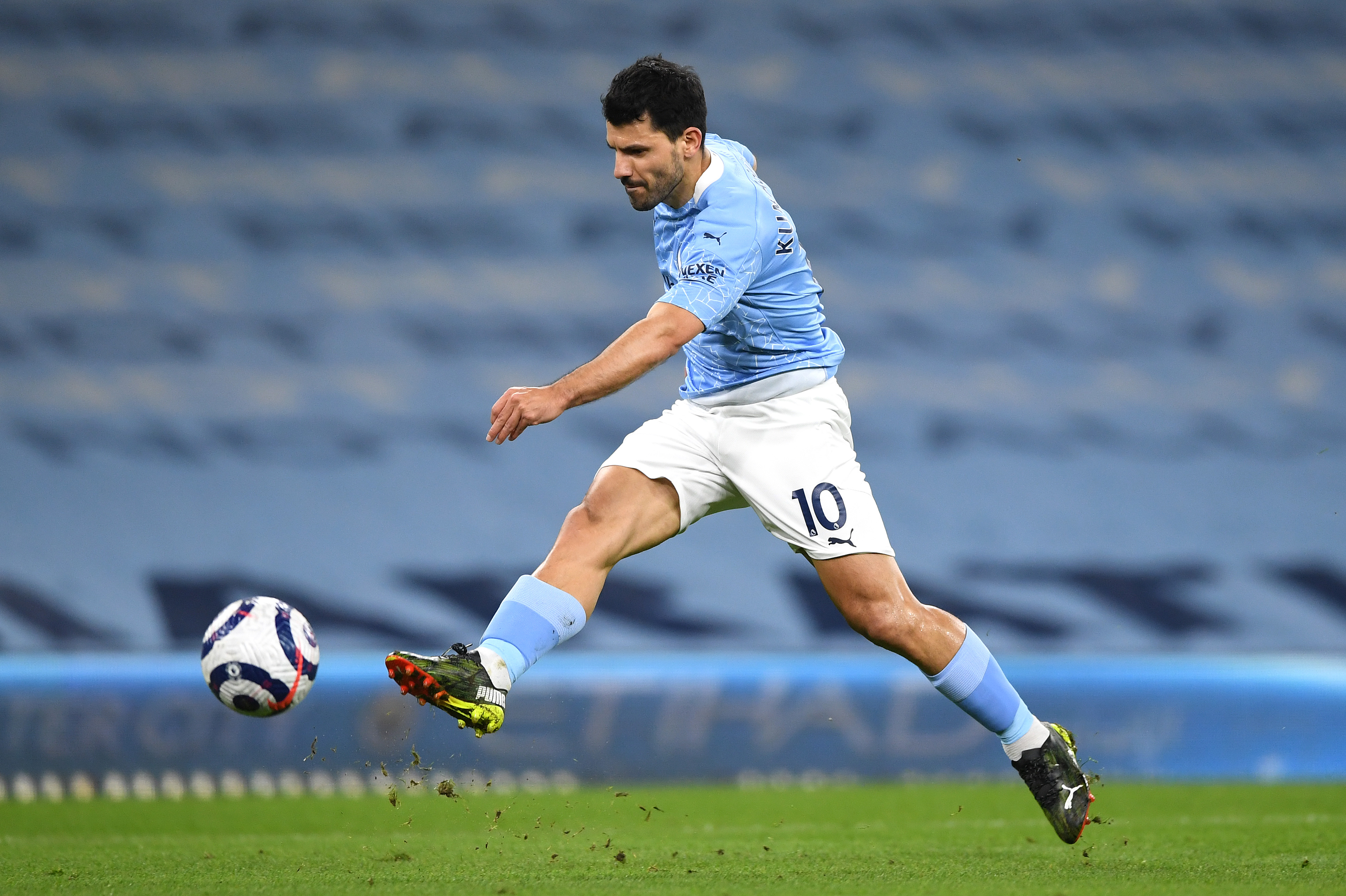 Sergio Aguero wants to keep playing at ‘highest level’ after helping Man City join ‘greatest in the world’ 
