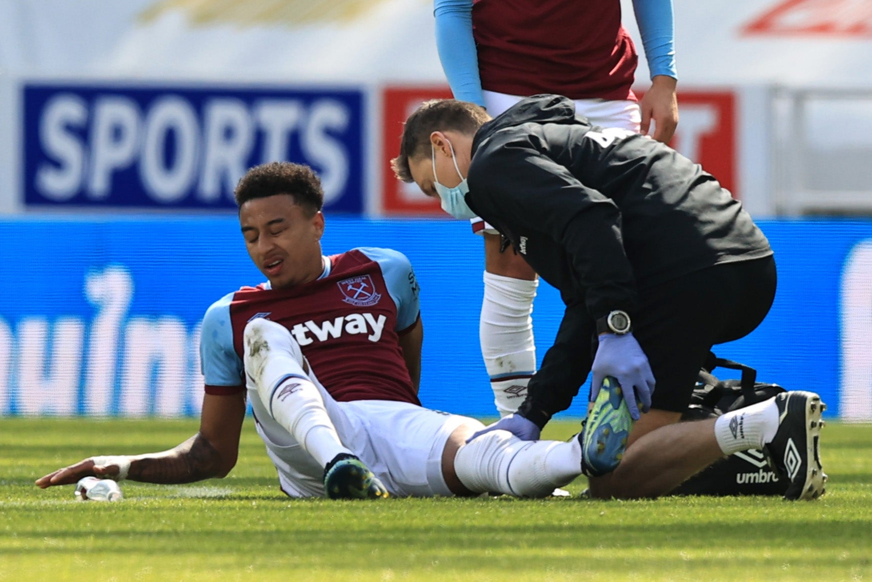 Jesse Lingard injury: West Ham manager David Moyes allays fears of serious setback
