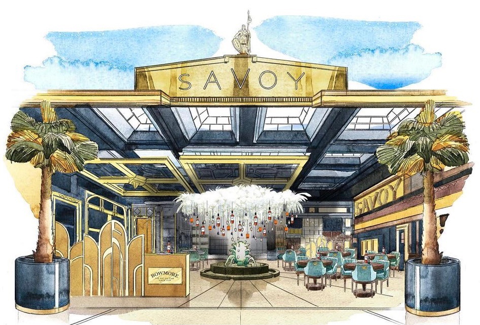 The Savoy to launch pop-up Art Deco-inspired bar on its forecourt for the first time in history