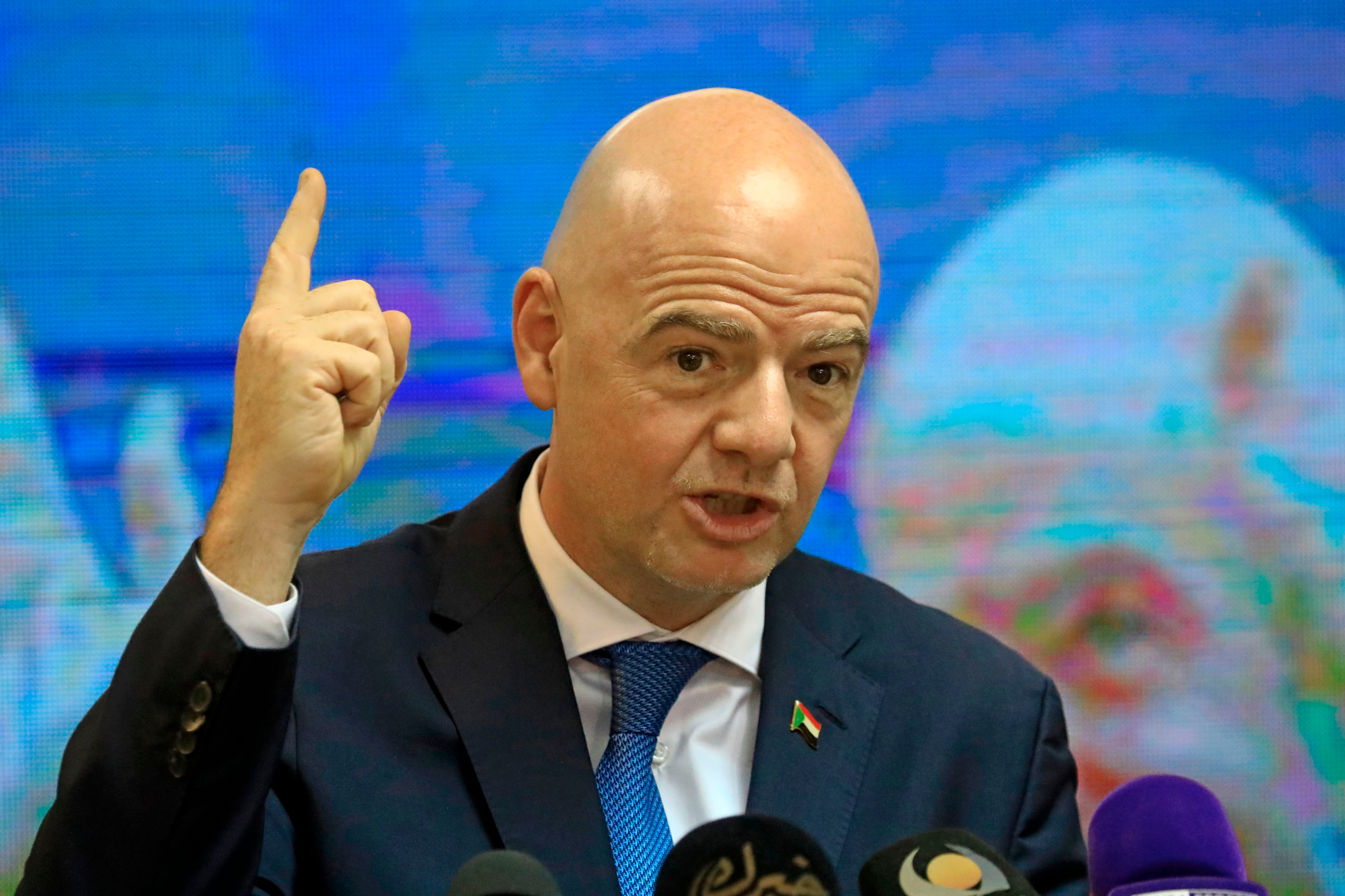 European Super League: Gianni Infantino denies Fifa collusion over failed breakaway plans