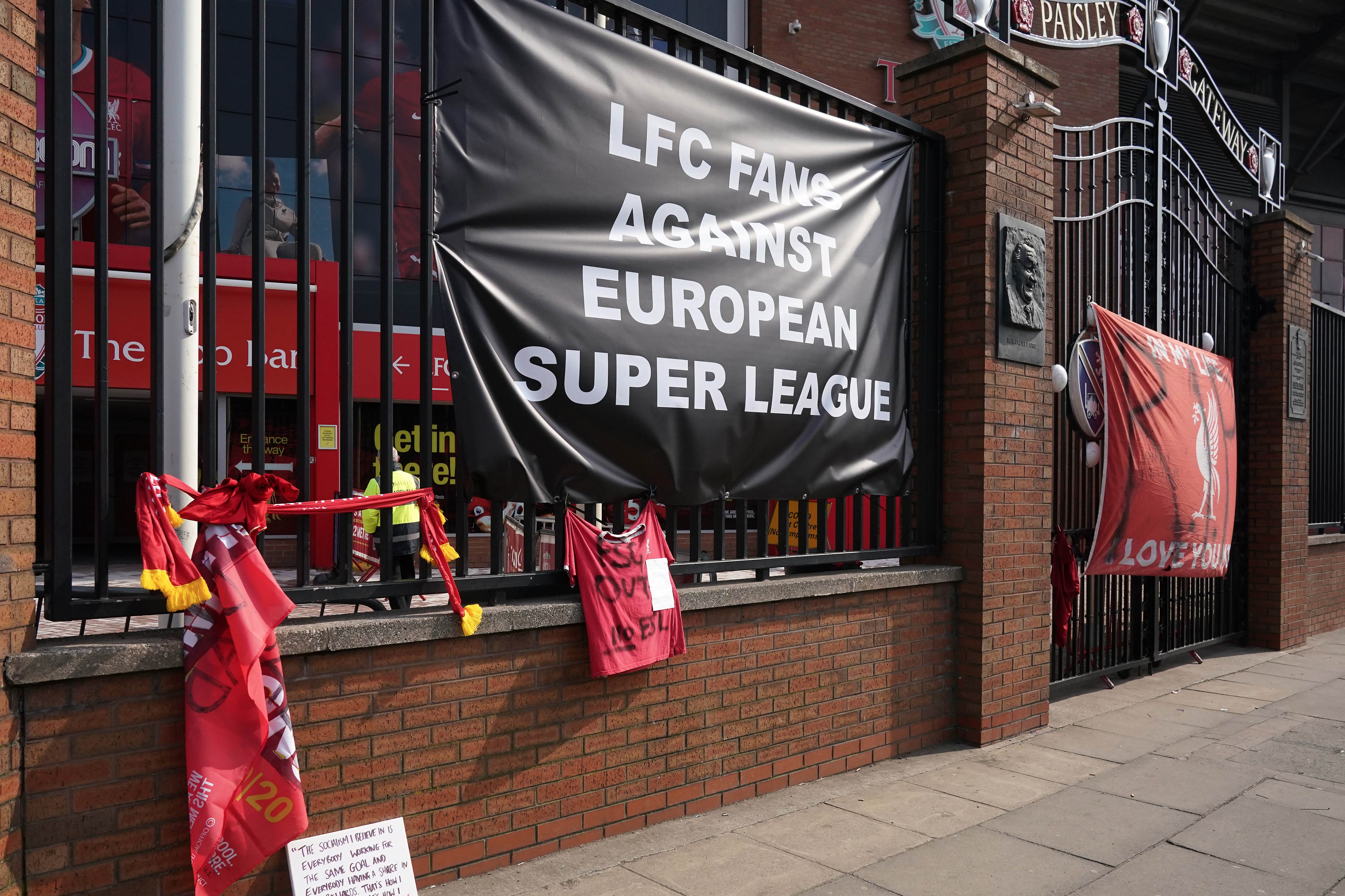 Liverpool FC unveil Supporters Board plans following fan protests over Super League