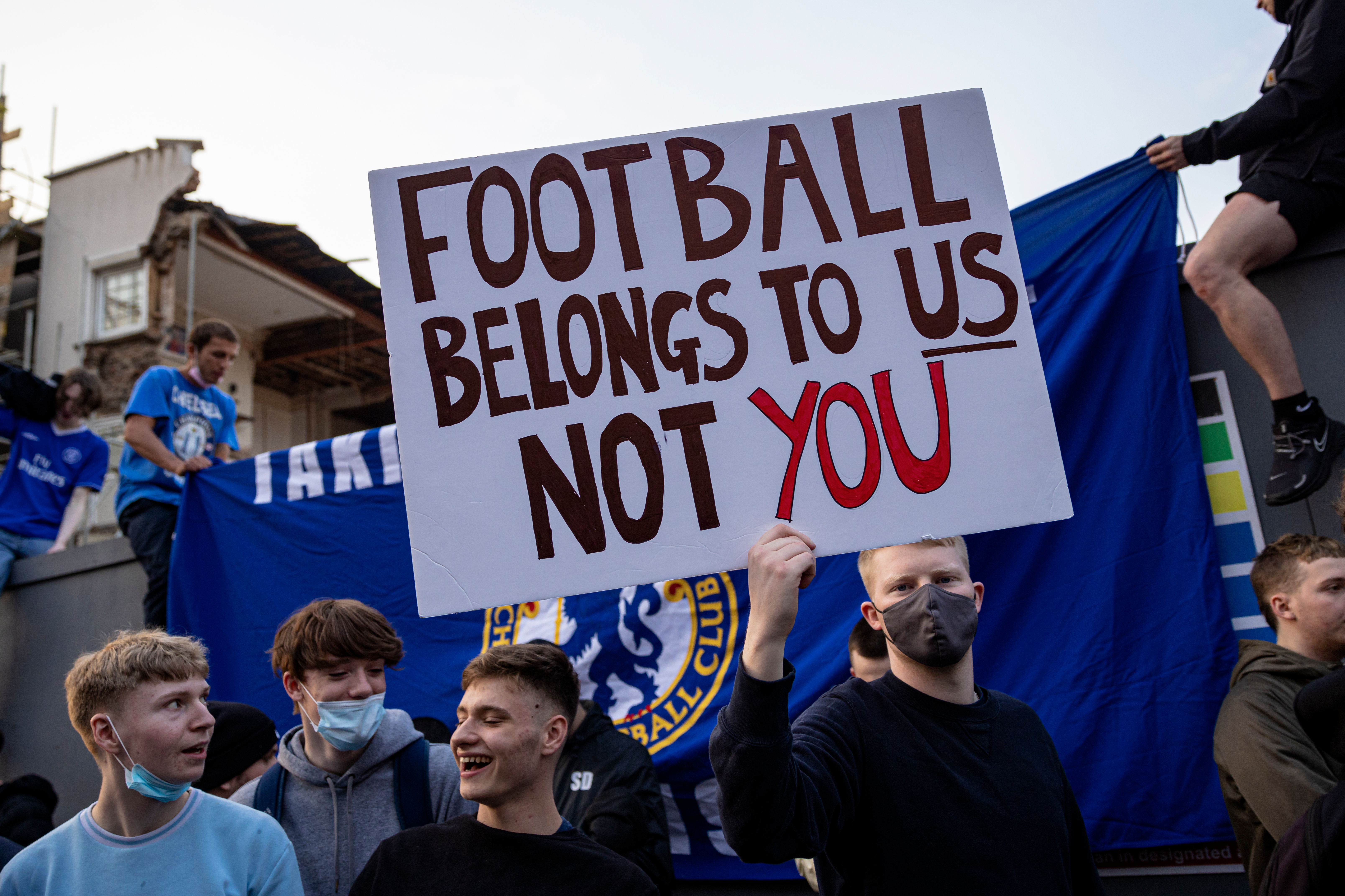 Supporters buoyed by backing from Government, Premier League and UEFA in battle with owners