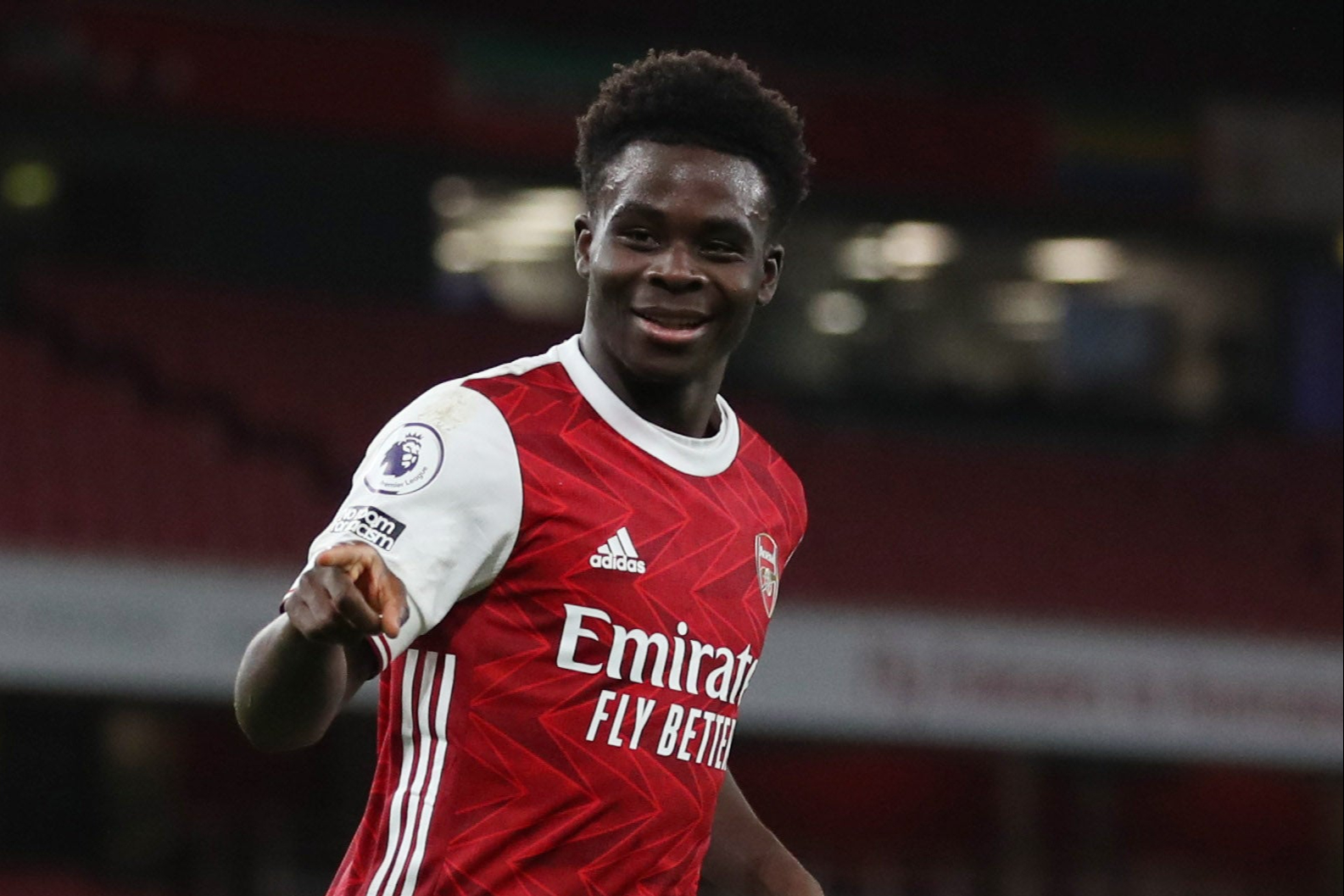 Bukayo Saka interview: Arsenal wonderkid insists he is not carrying Arsenal