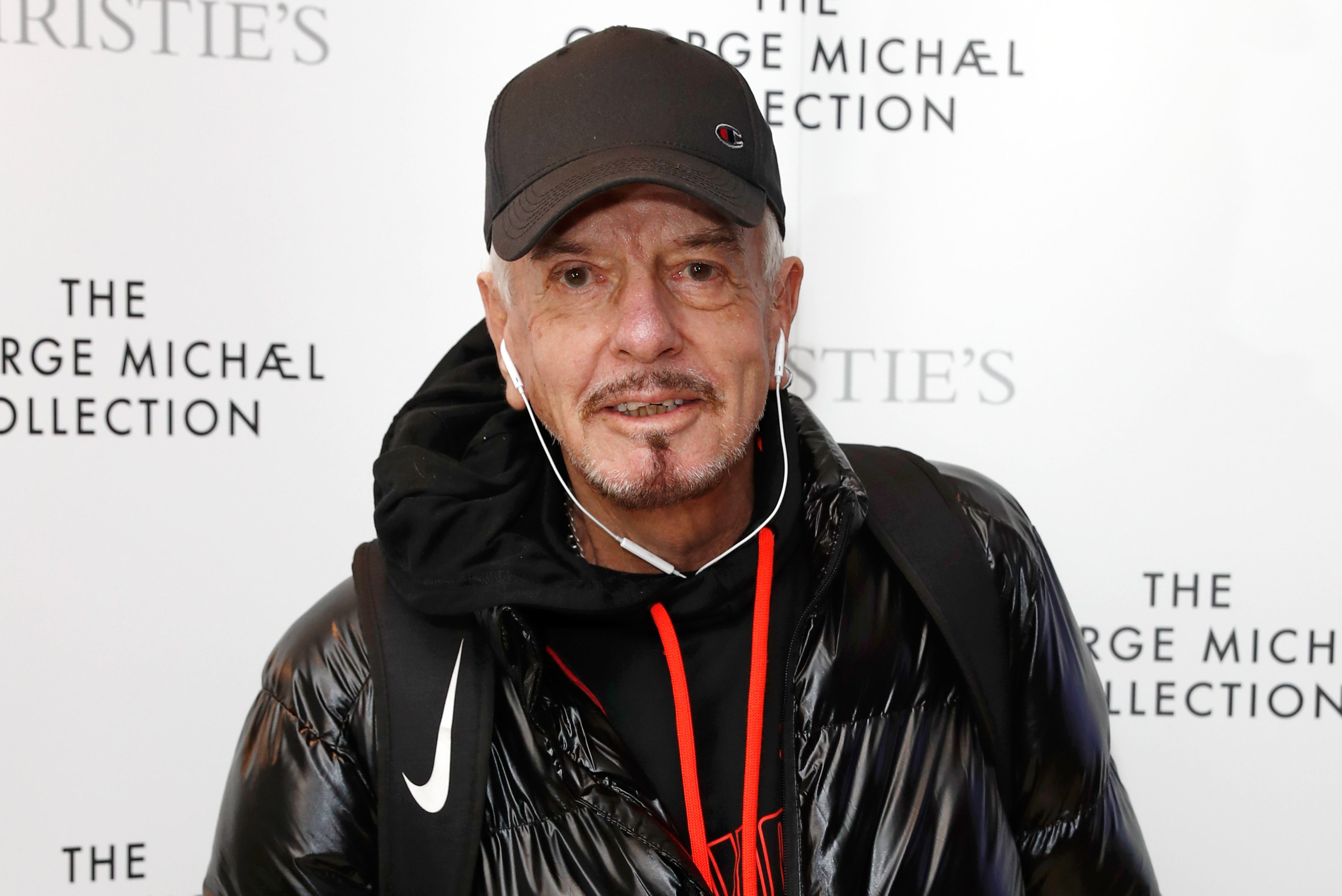 Nicky Haslam attends the George Michael Collection VIP Reception at Christies on March 12, 2019 in London, England.