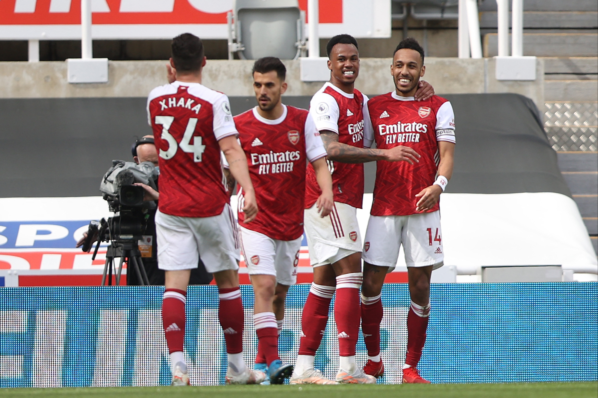 Arsenal get ideal Villarreal warm-up with routine win at Newcastle and Aubameyang among the goals 