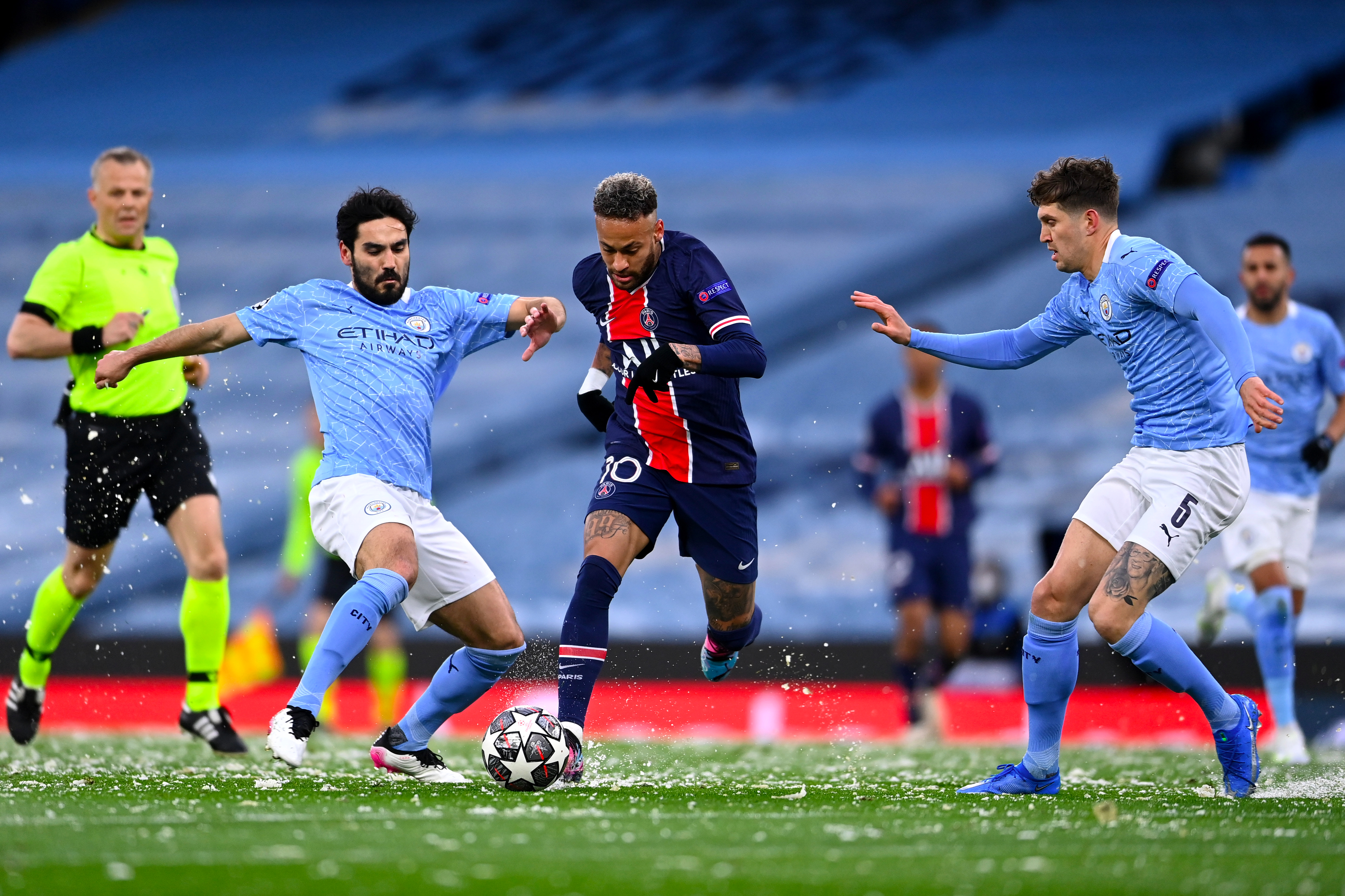 Paris Saint-Germain player ratings vs Manchester City: Neymar crowded out and frustrated without Kylian Mbappe