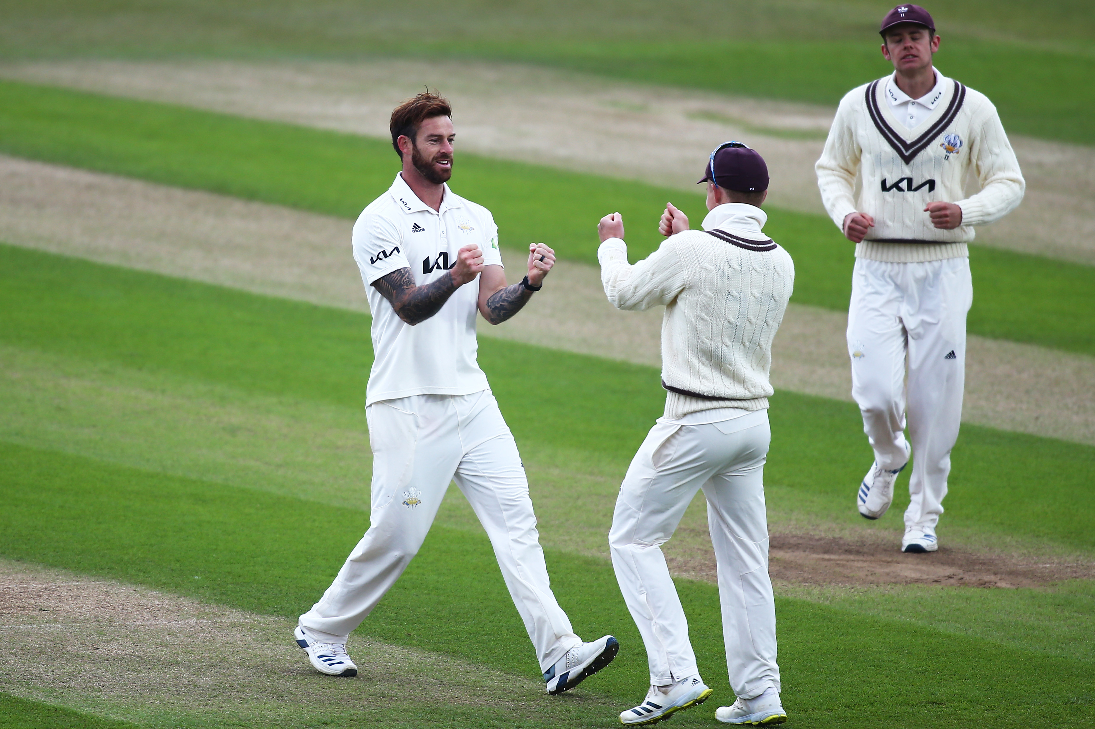 Jordan Clark gives balance and ballast as he grows in stature at Surrey