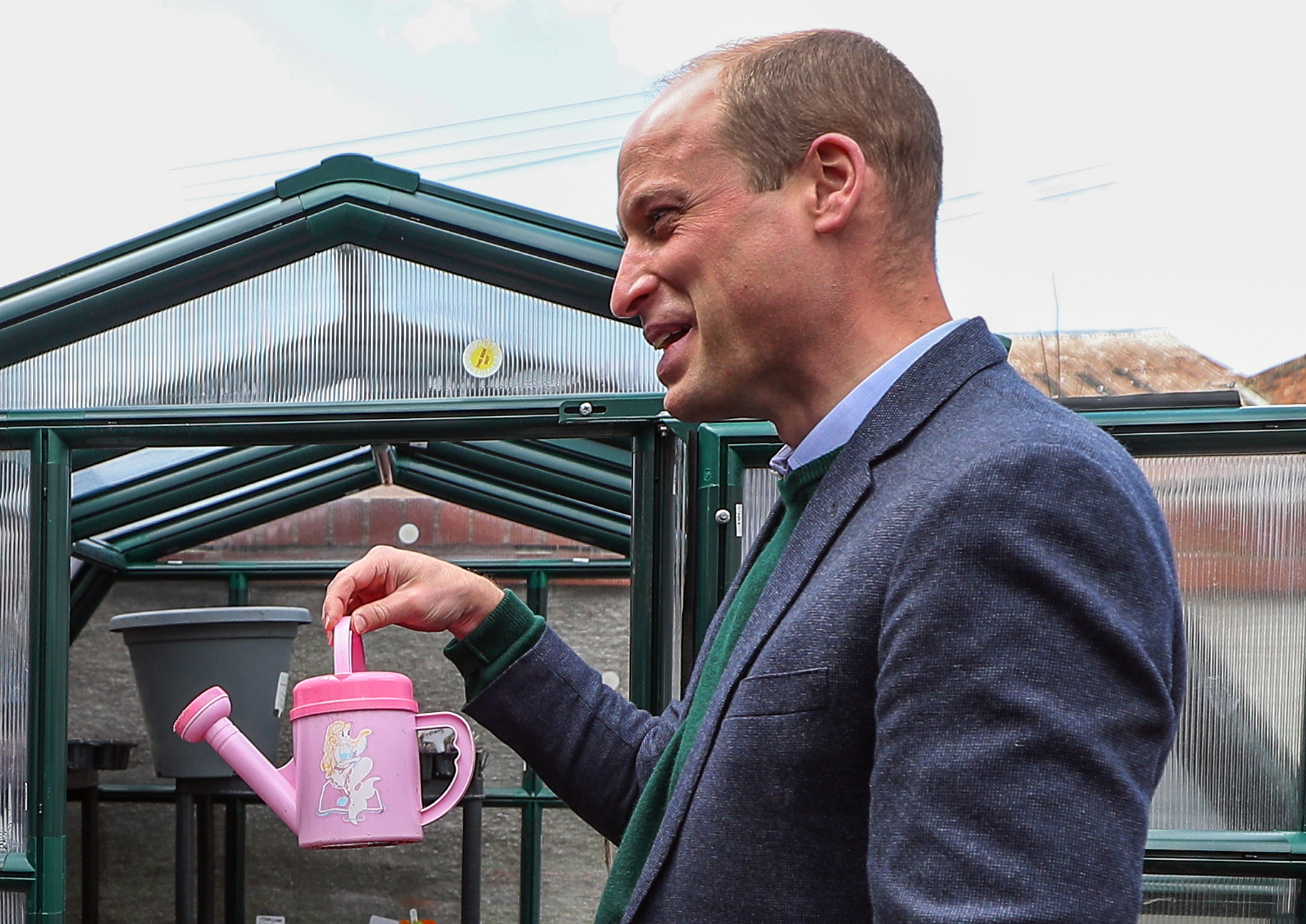 Britain's Prince William, Duke of Cambridge, visits the Brighter Futures in Rhyl