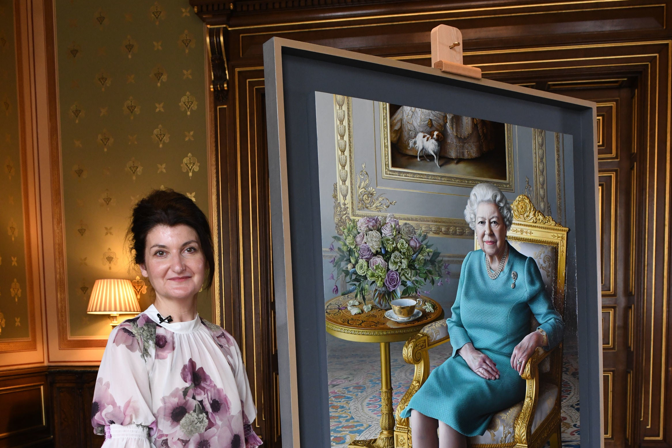 Queen Elizabeth II portrait