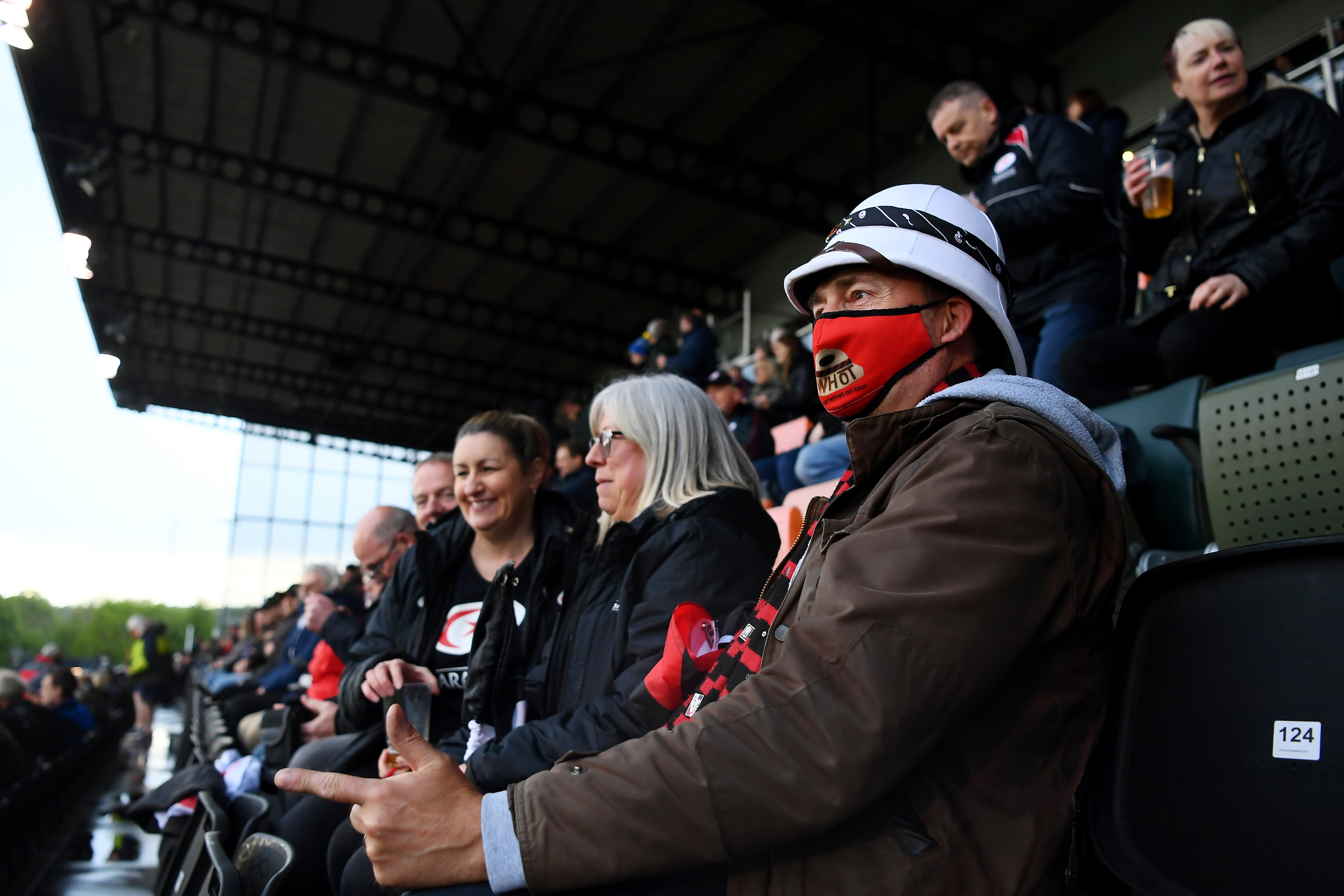 Mark McCall: It was ‘magic’ to welcome Saracens fans back in win over Ampthill
