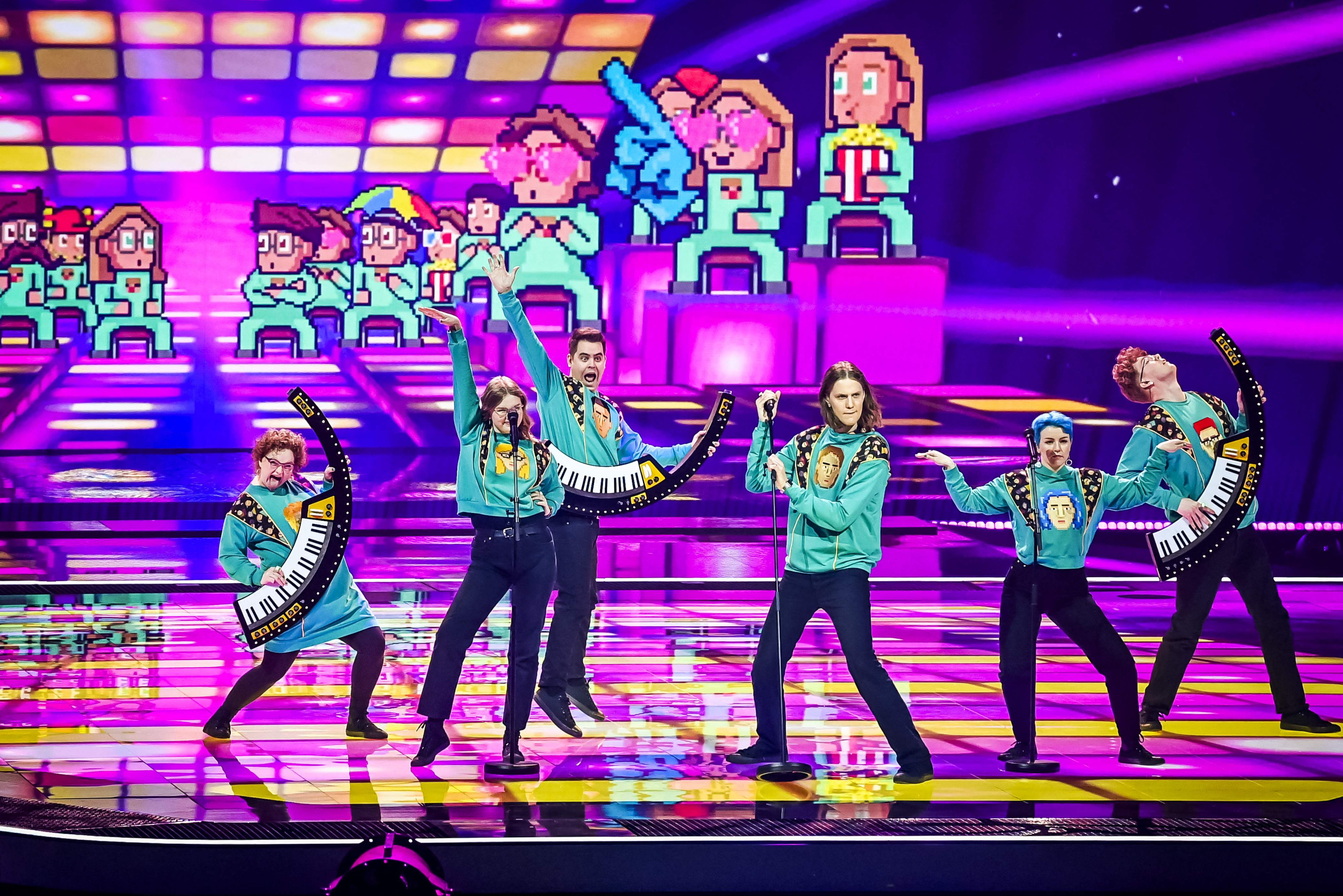 NETHERLANDS-EUROVISION-SEMIFINAL-ICELAND