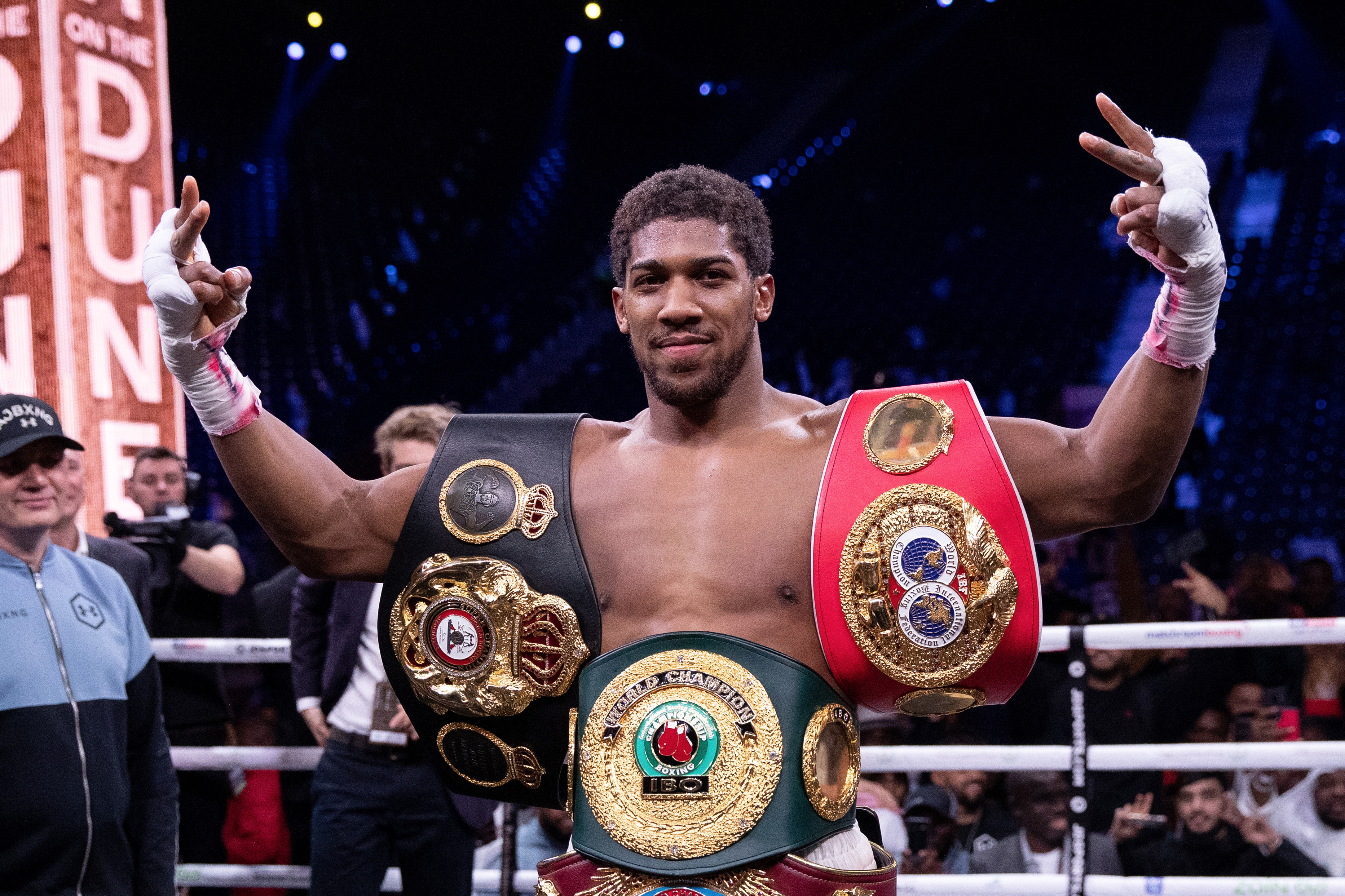 Anthony Joshua ordered to face Oleksandr Usyk in title fight by WBO after Fury vs Wilder ruling