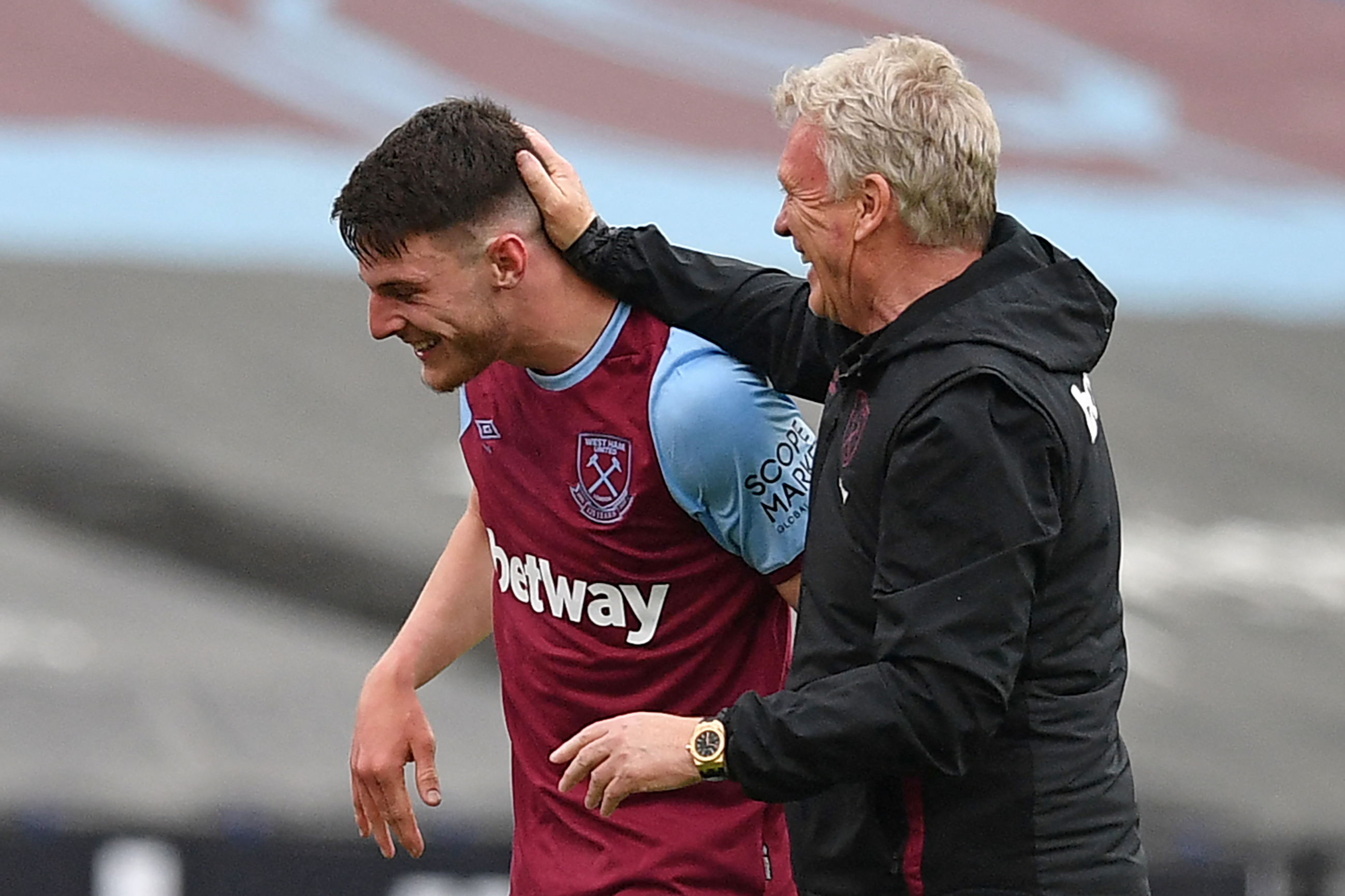 West Ham have ‘no intention’ of selling Declan Rice amid Chelsea FC links, says David Moyes