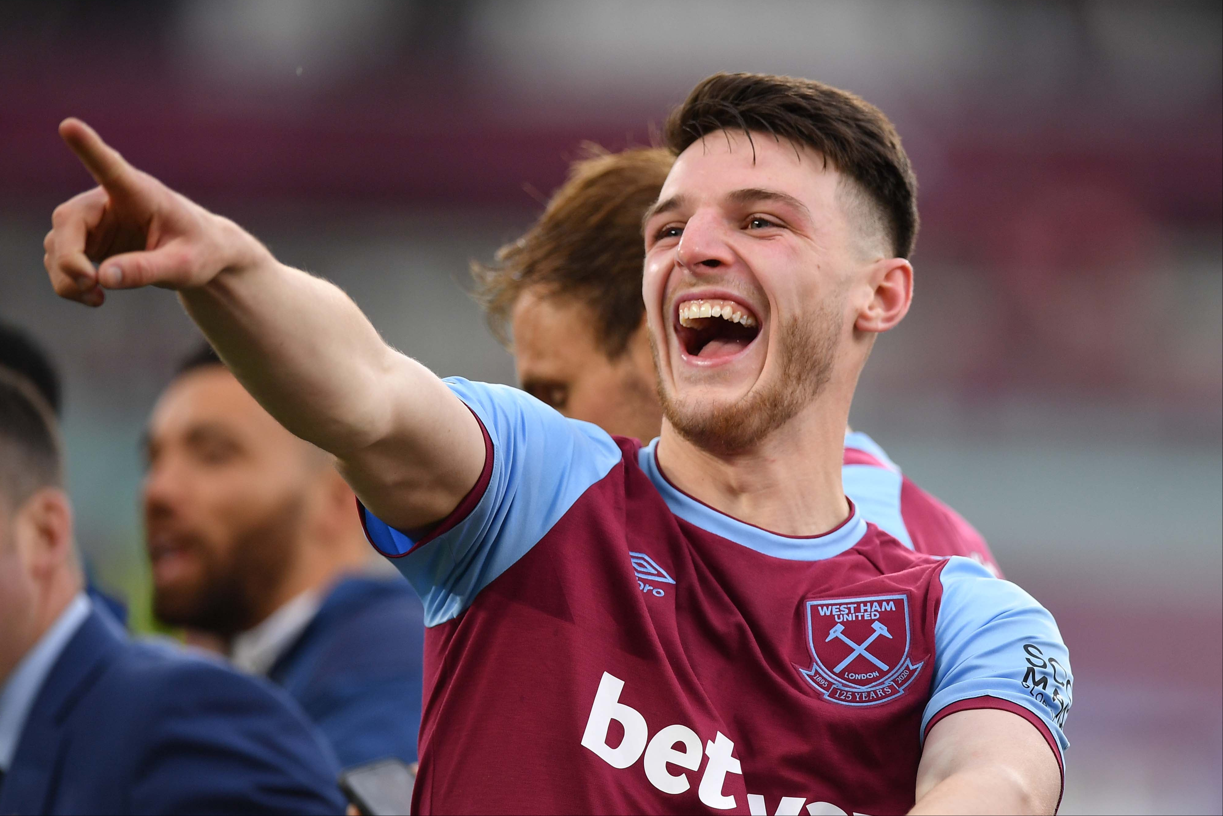 Declan Rice says ‘bring on Europe’ with West Ham amid fresh Chelsea reports