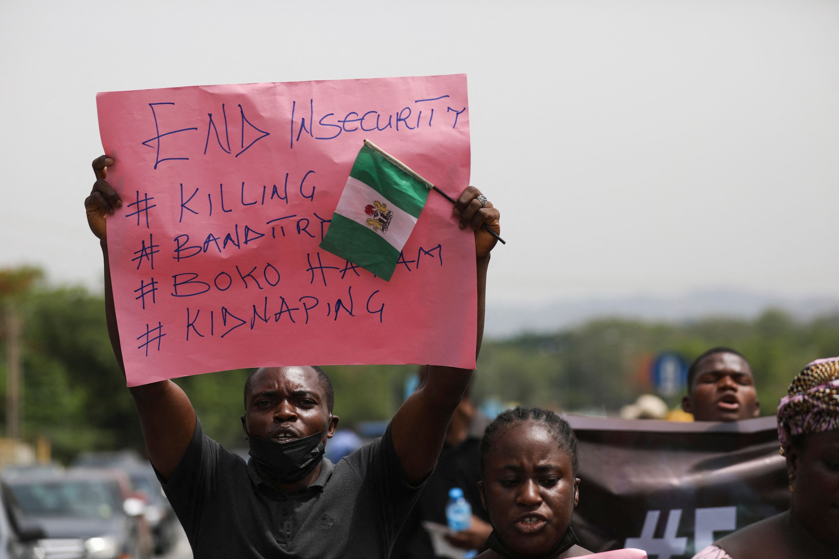 NIGERIA-DEMONSTRATION-KIDNAPPING